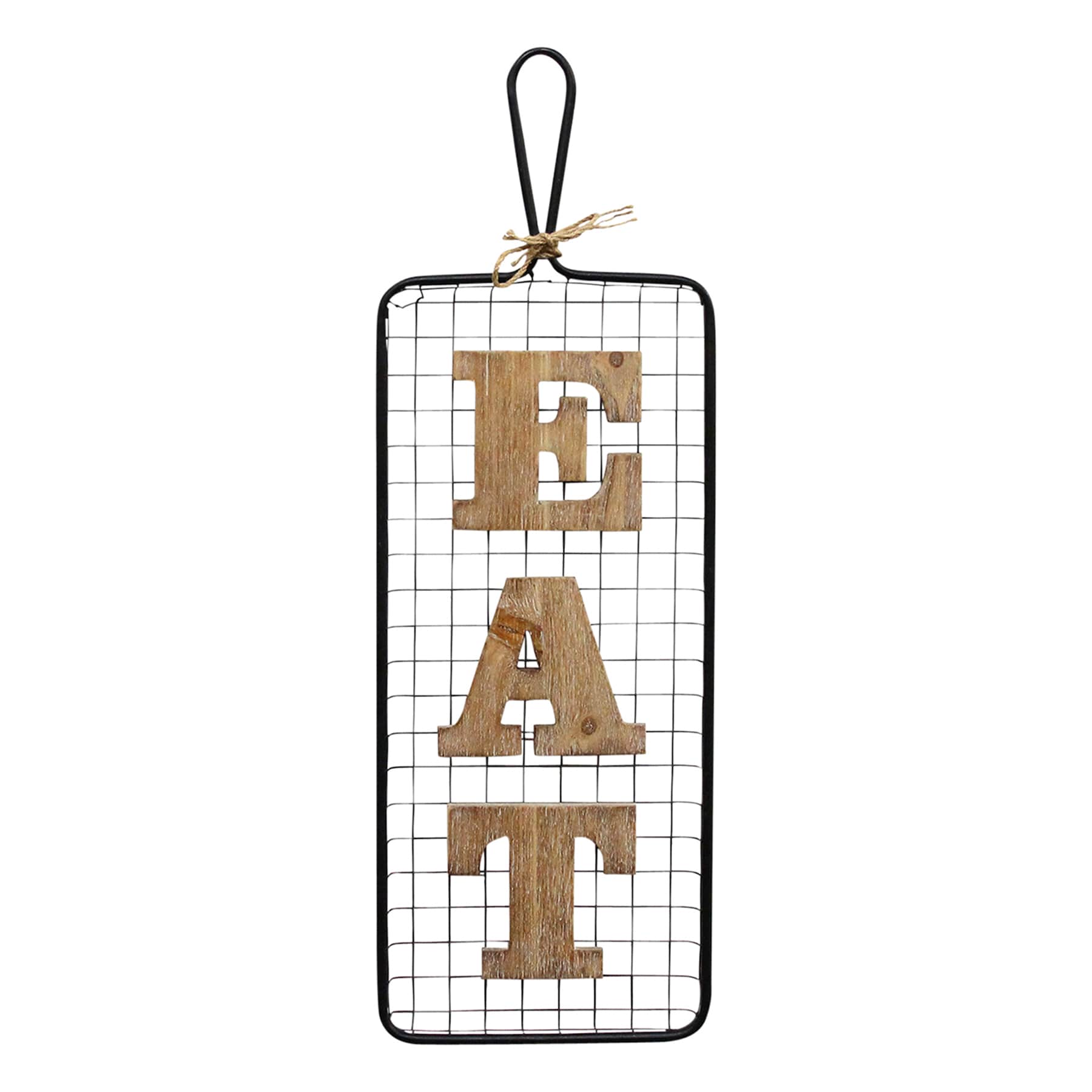 Eat Kitchen Wall Sign, 9x28