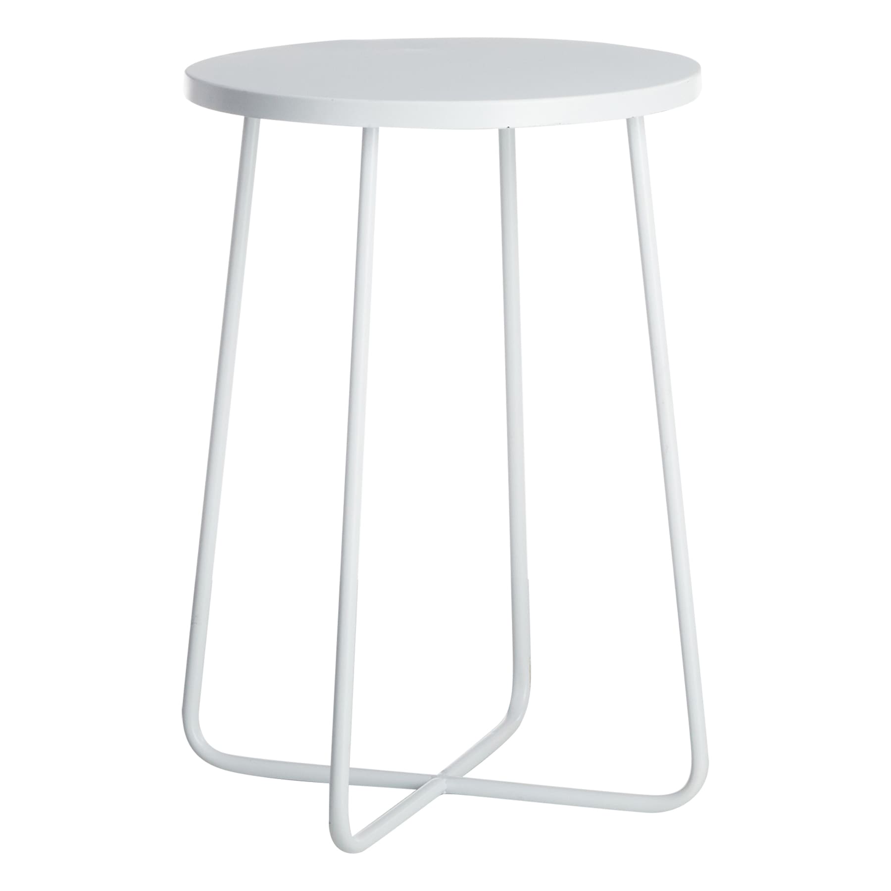 Levi Accent Table, White
