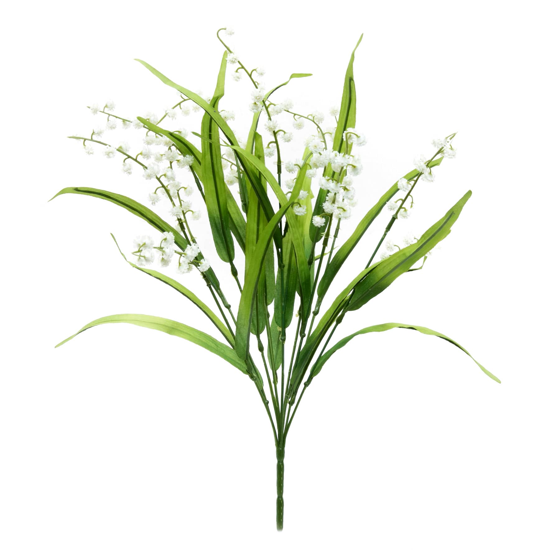 Green Gypsophila Floral Spray, 18.5"