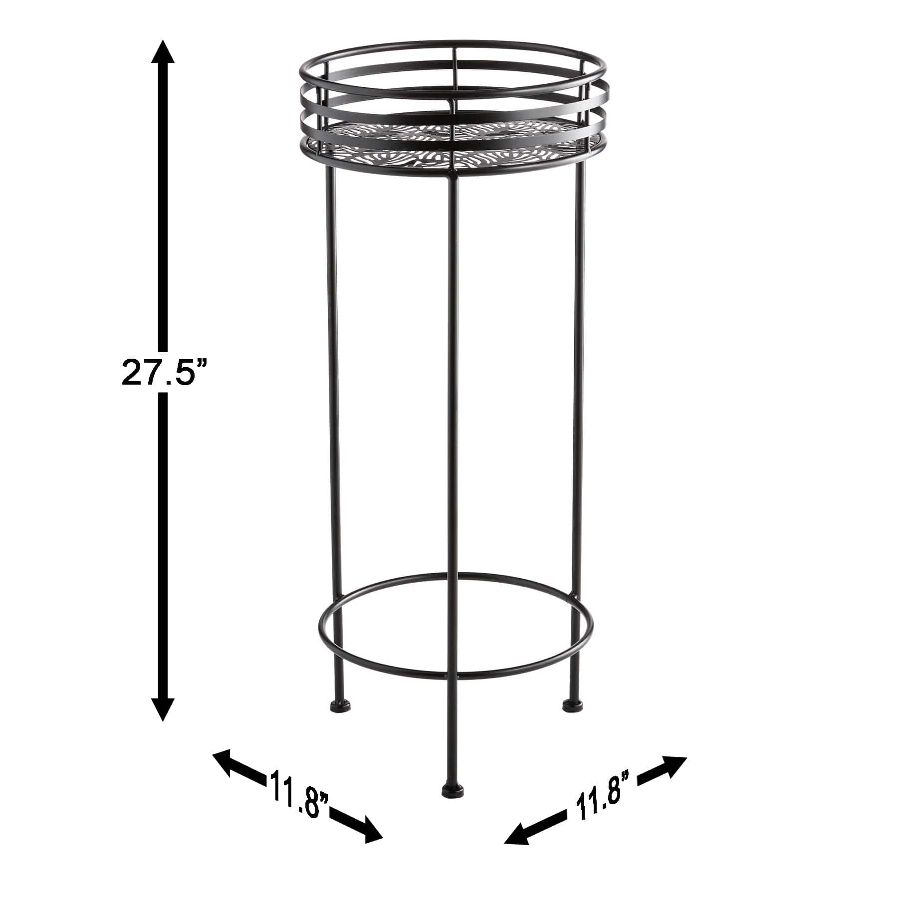 Round Leaf Plant Stand, Large