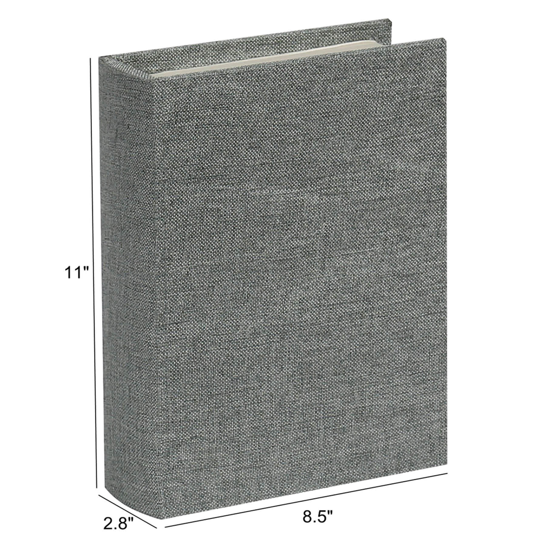 Green Linen Book Box, 11"