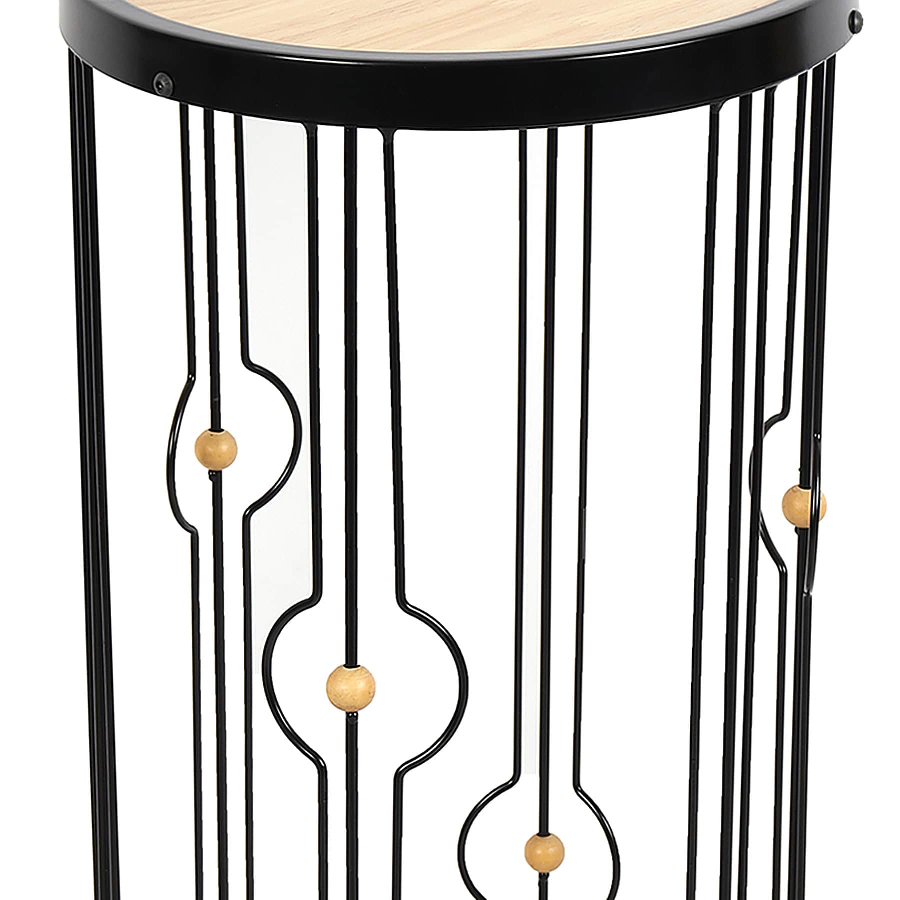 Wooden Top Plant Stand, Medium