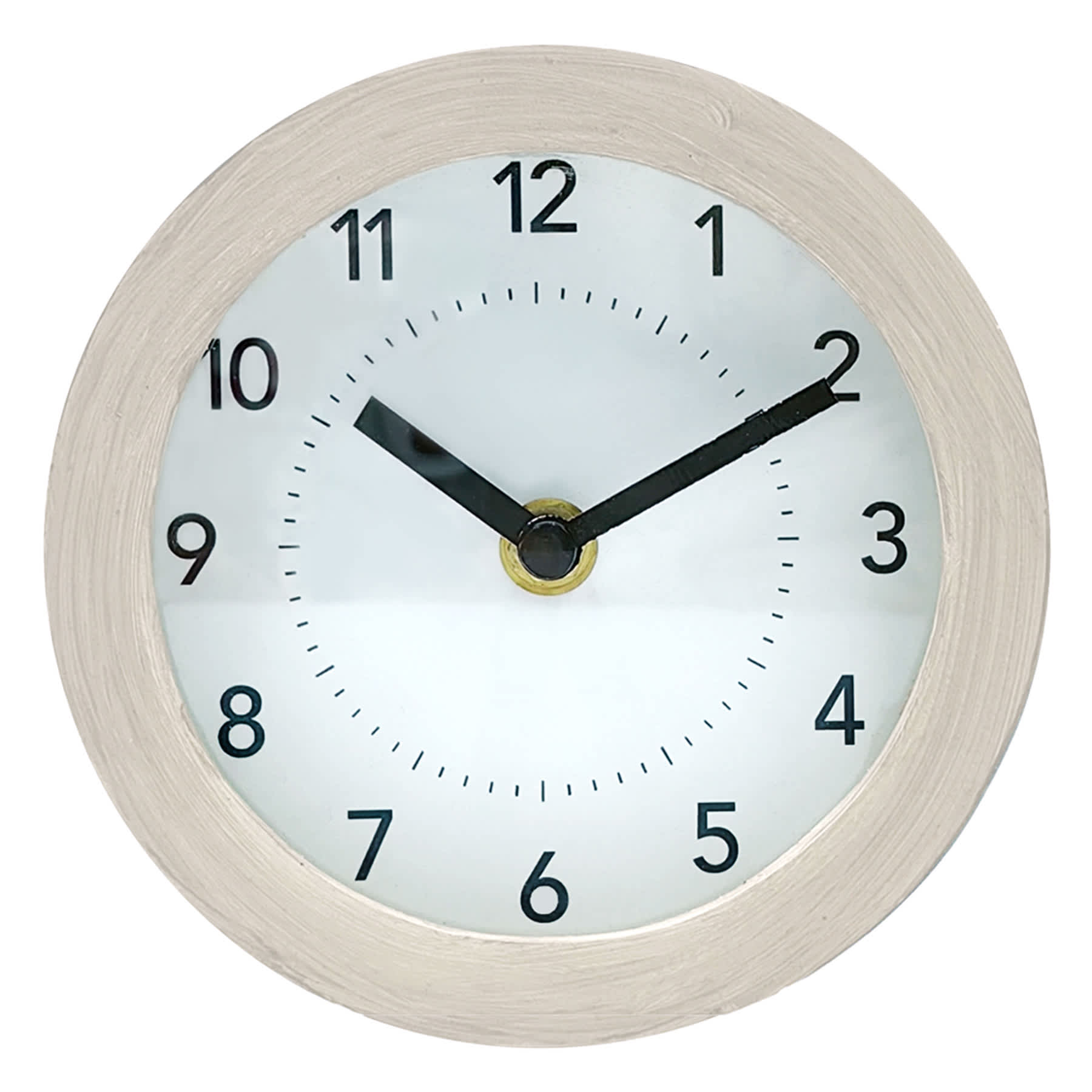 Sage Serenity Light Wood Tabletop Clock, 5.5"