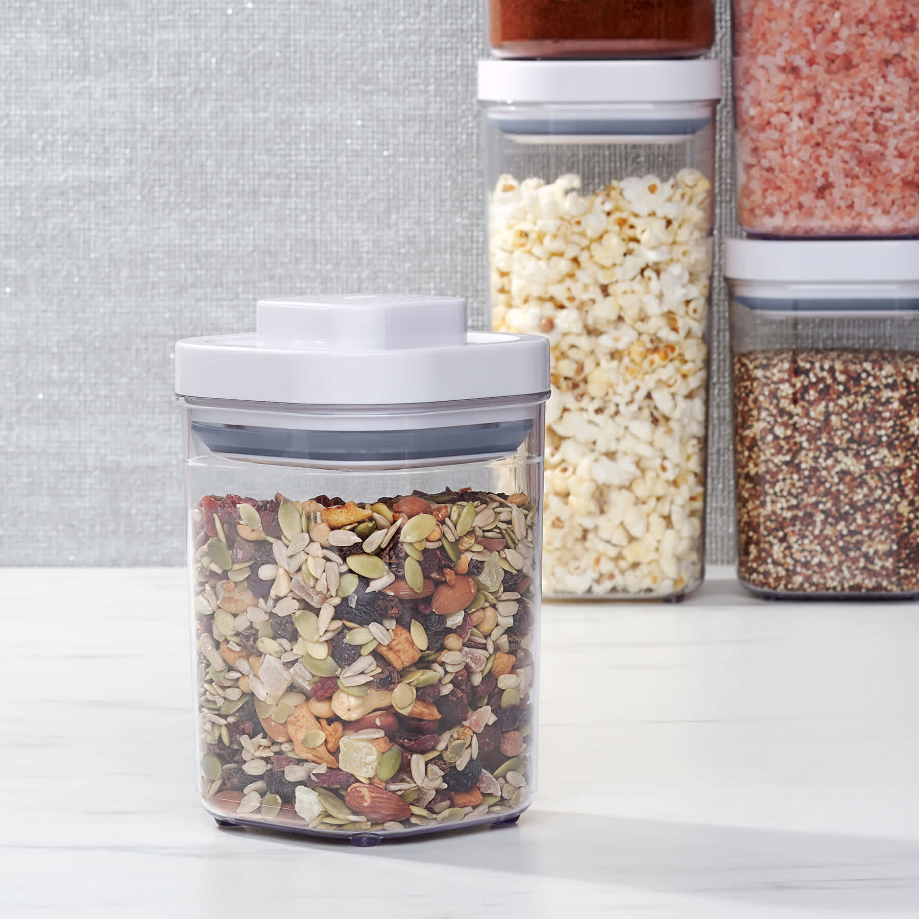 OXO Softworks Square Pop Container, 1.1qt