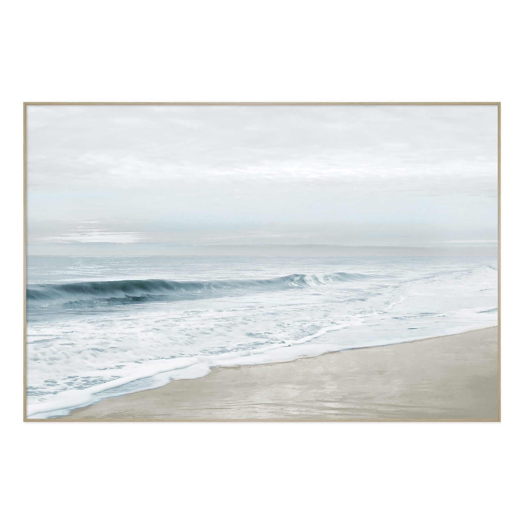 Ty Pennington Glass Framed Coastal Print Wall Art, 36x24