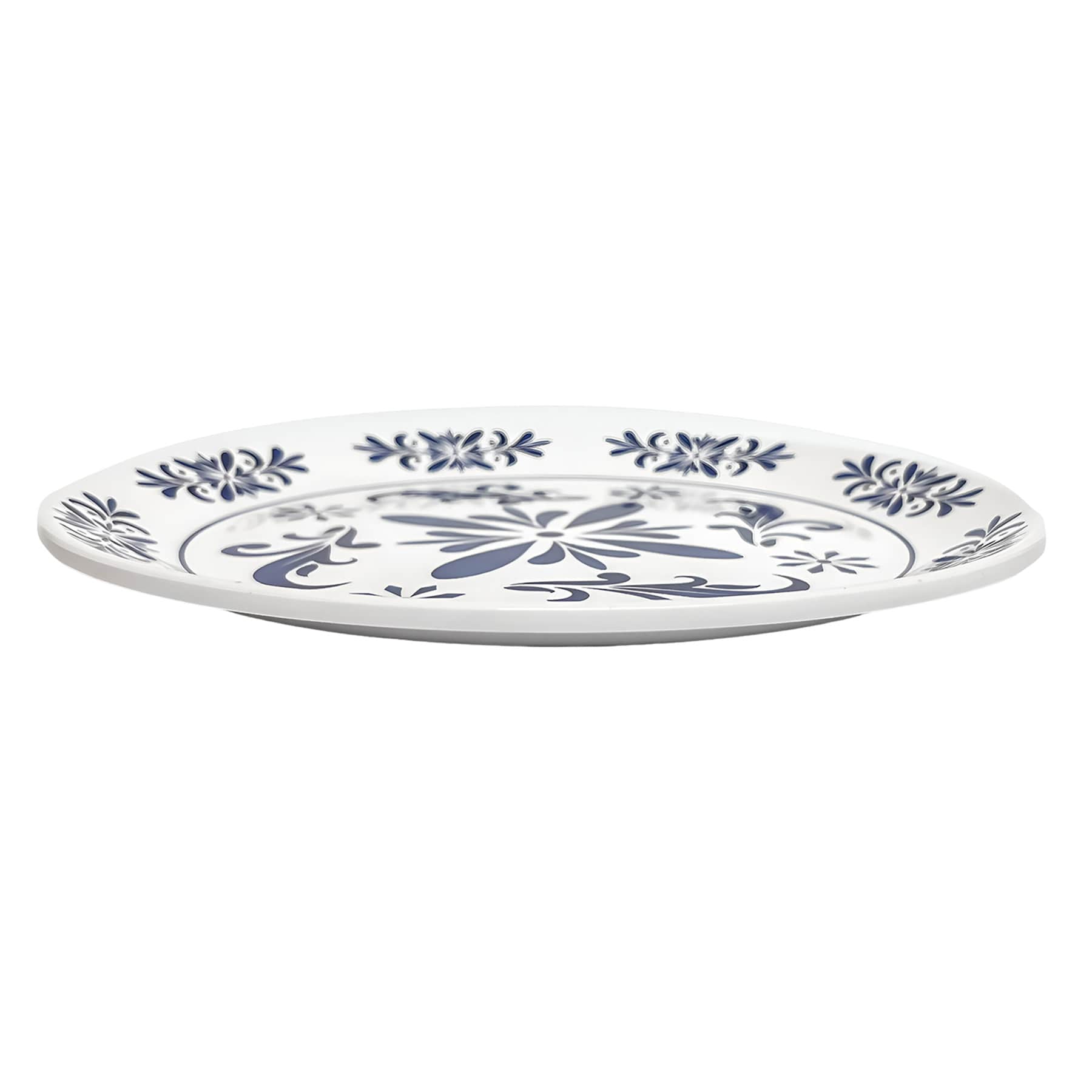 Blue Mosaic Salad Plate