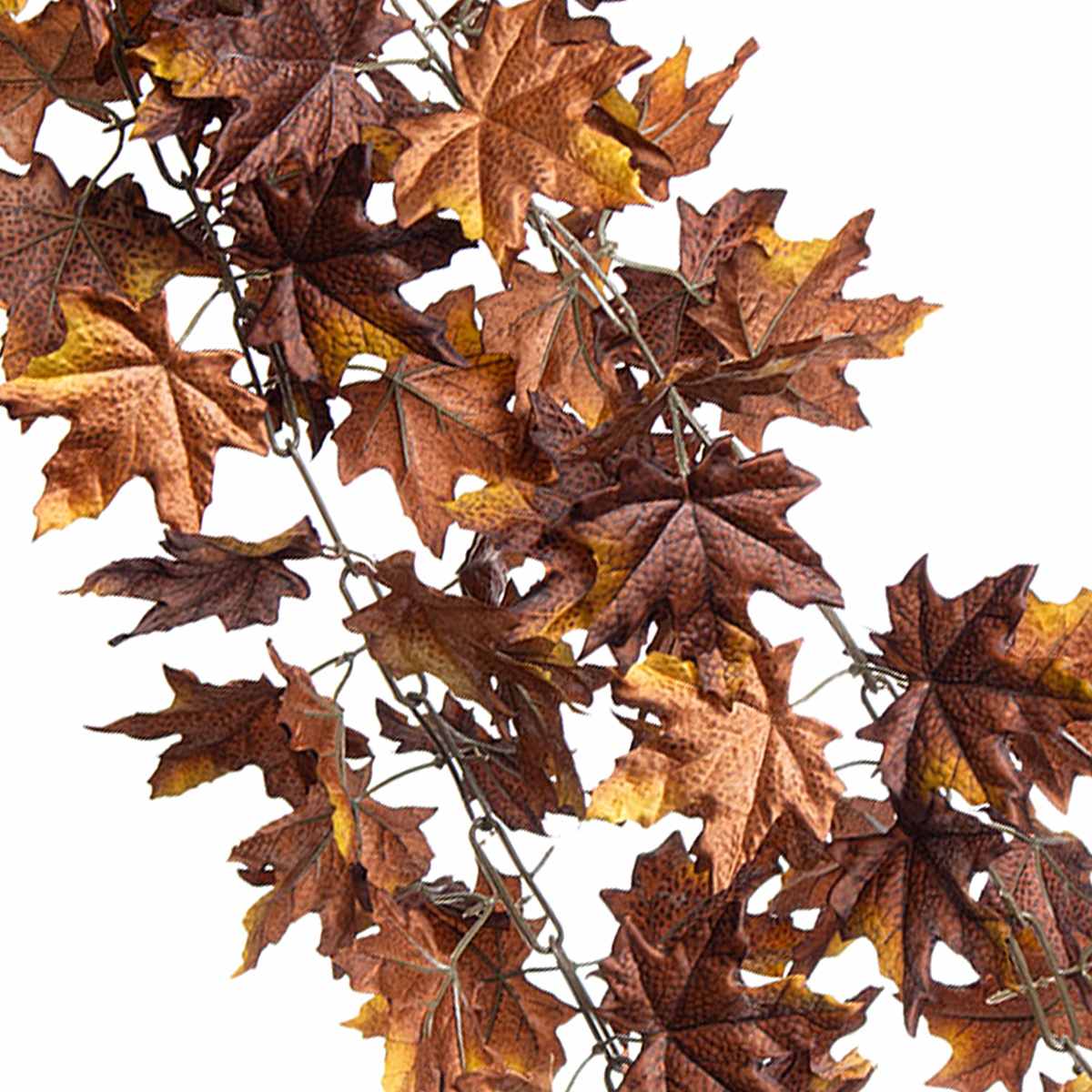 Brown Maple Ivy Chain Garland, 72"