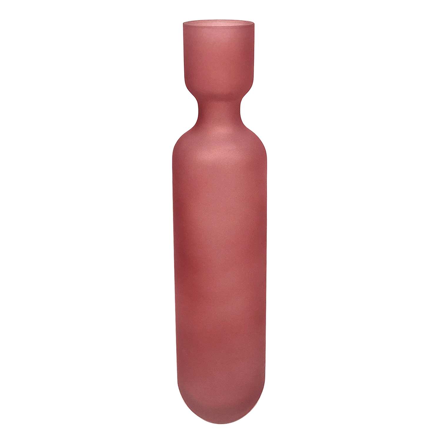 Tracey Boyd Dark Pink Glass Vase, 14"