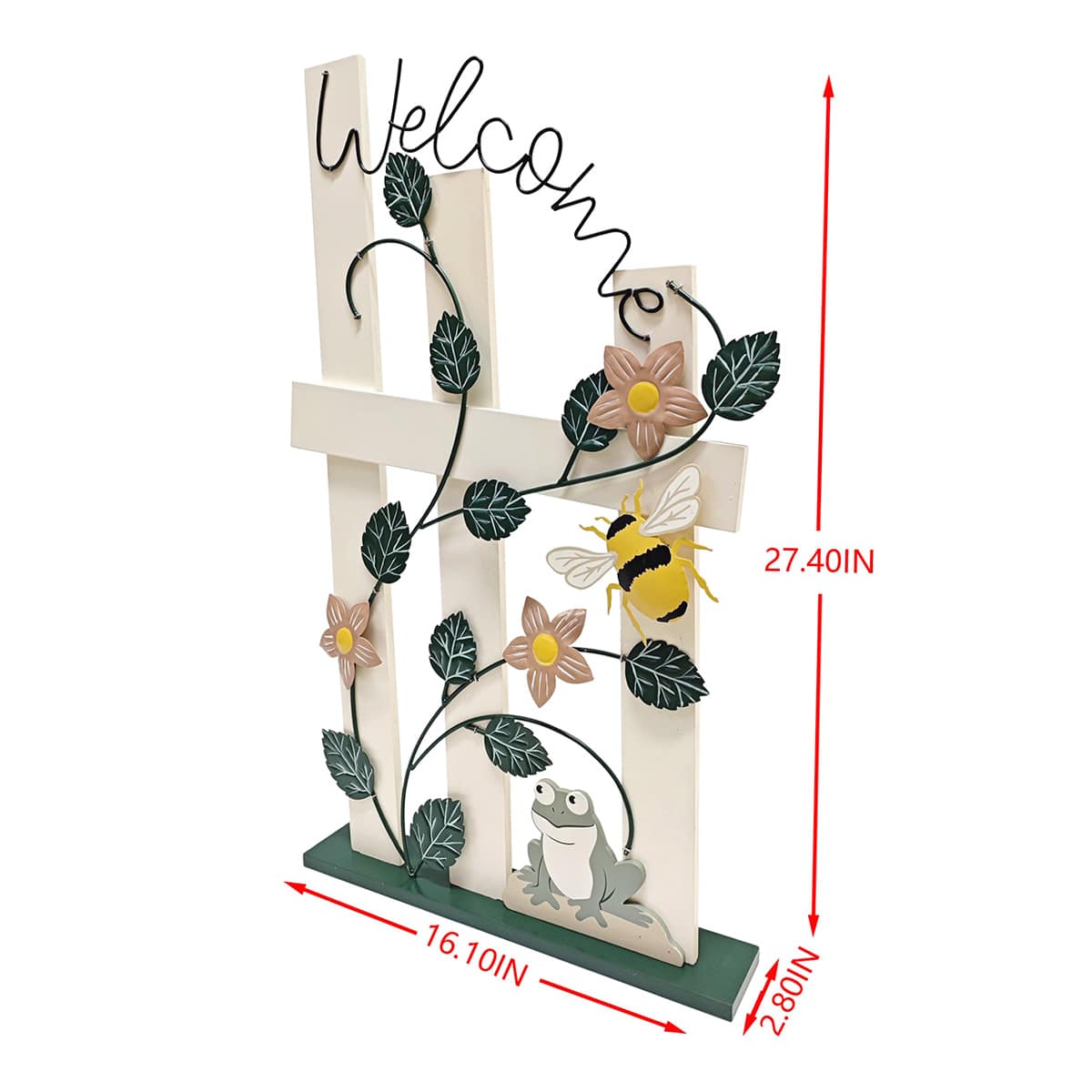 Honeybloom Welcome Stand, 27"