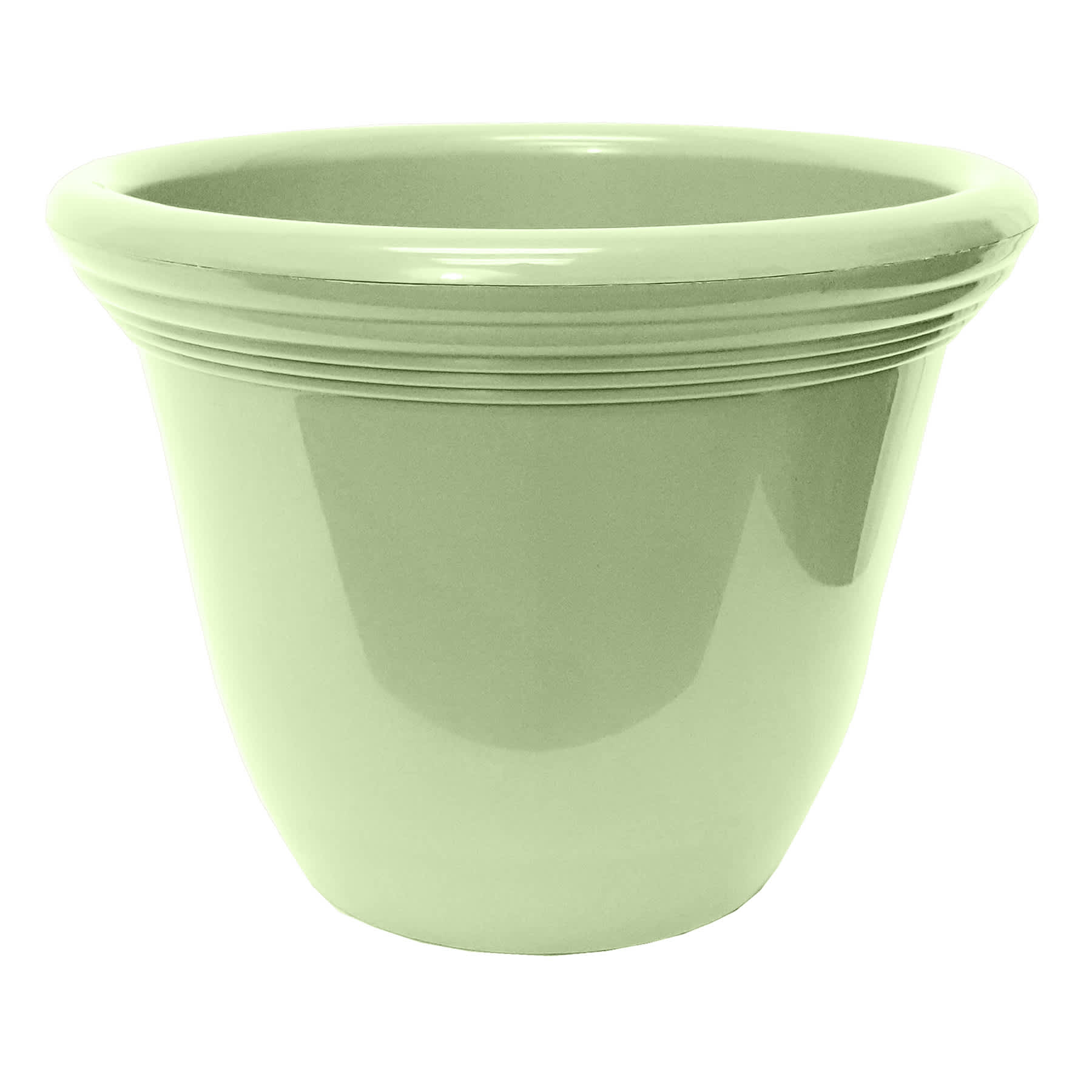 Honeybloom Seafoam Capri Outdoor Planter, Medium