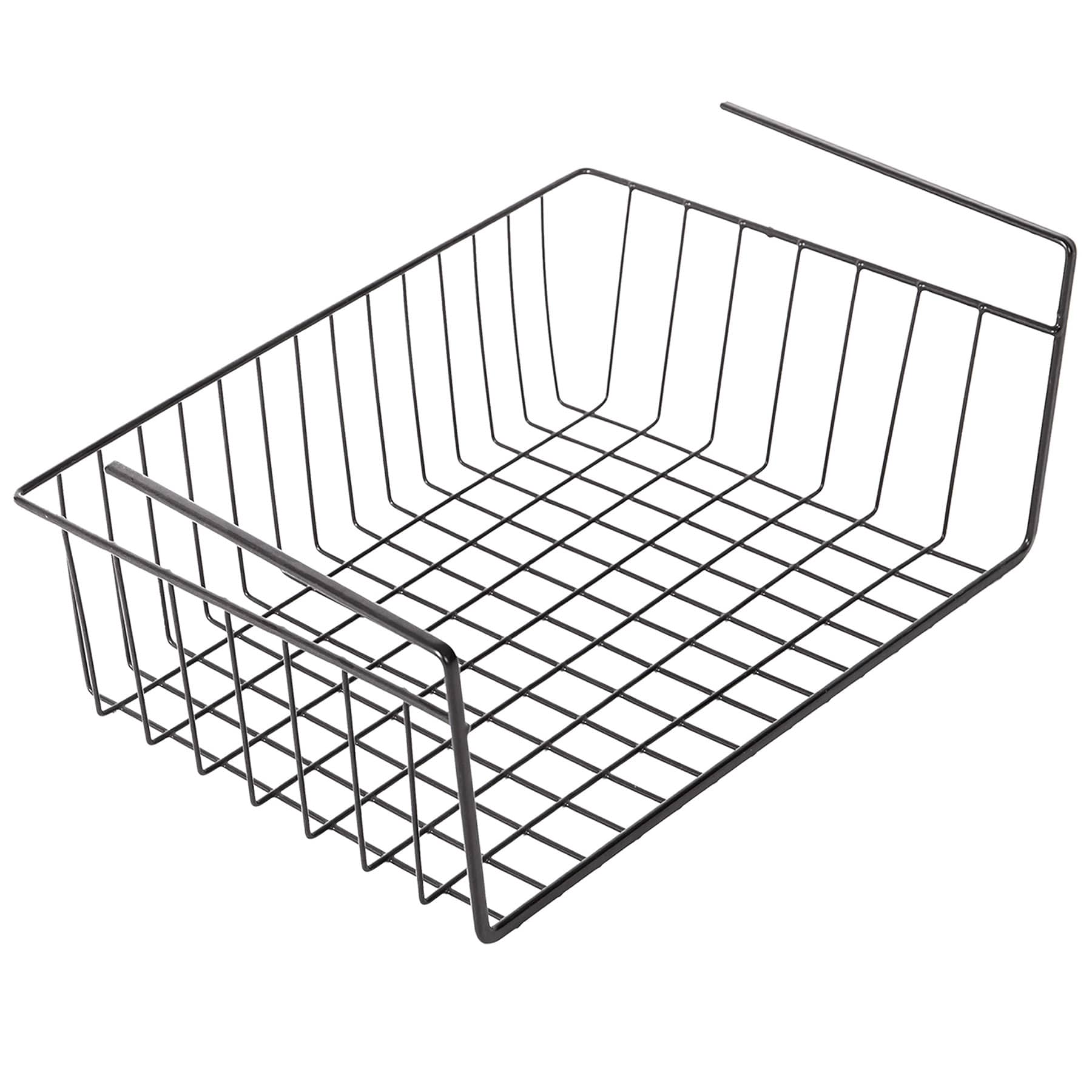 Bronze Undershelf Storage Basket, Medium