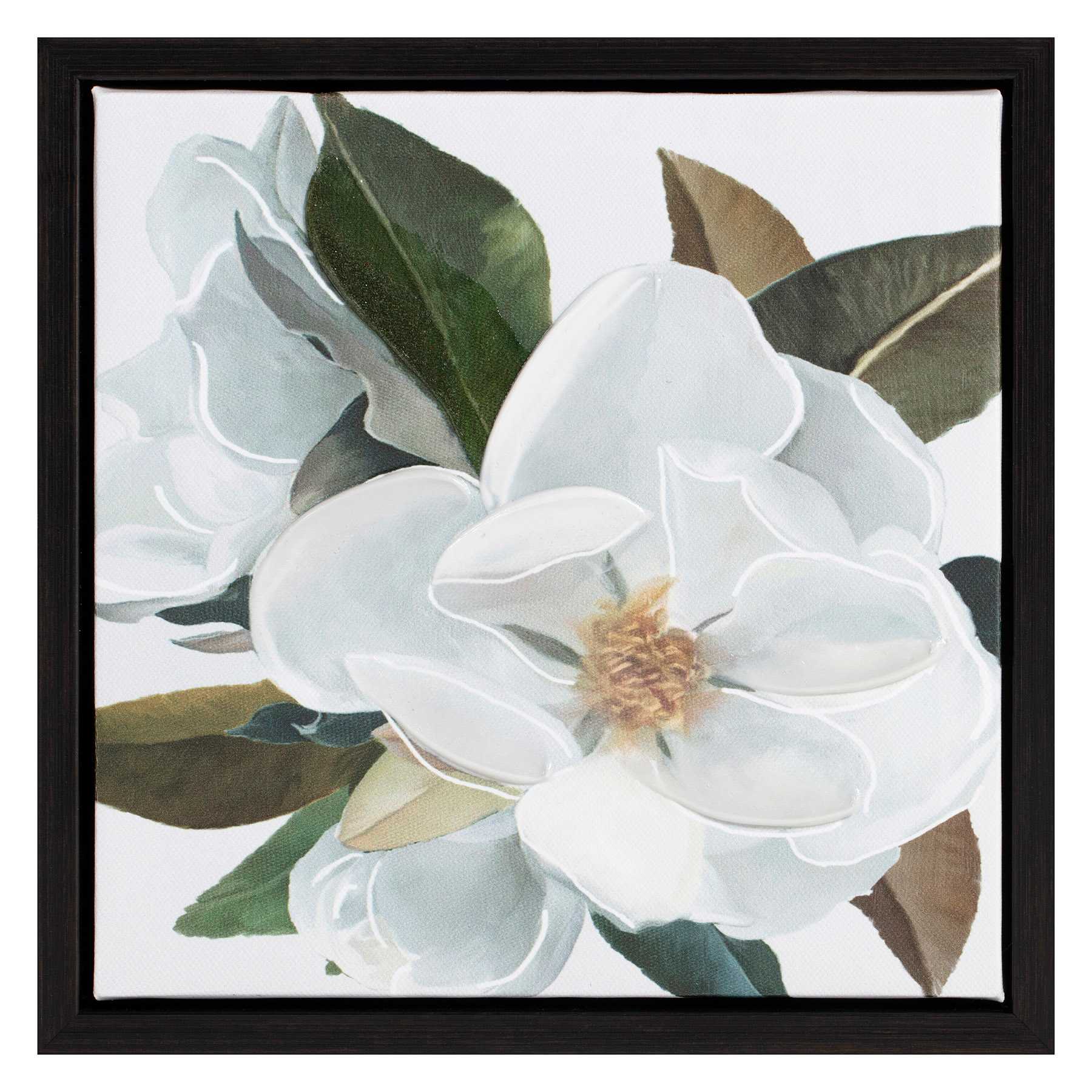 Providence Flower Canvas Wall Art, 8"