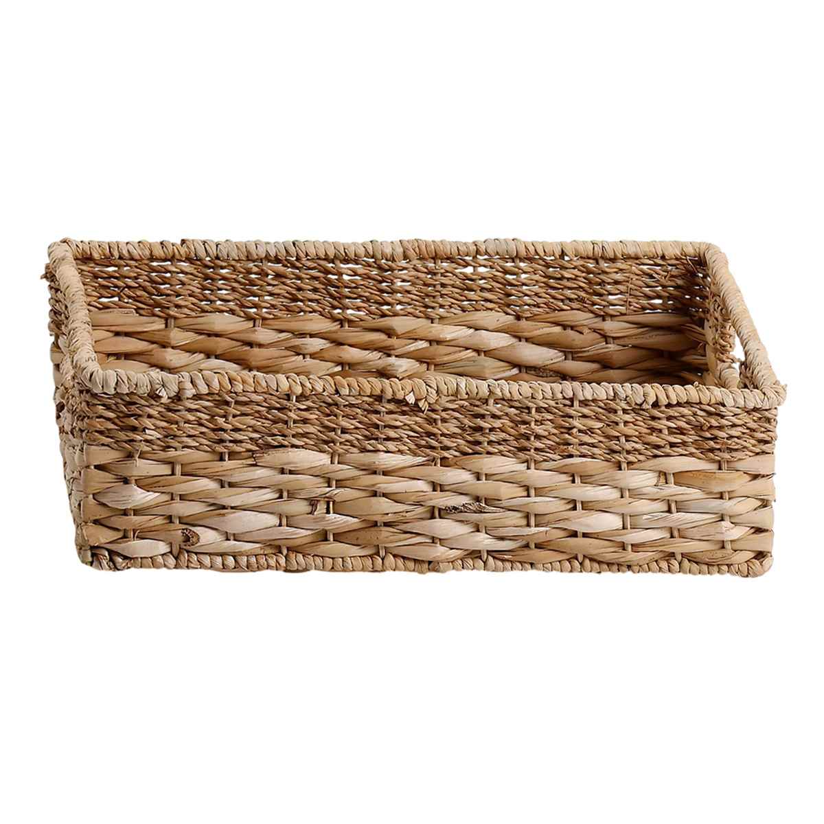 Joan Water Hyacinth Under Bed Storage Basket, Medium