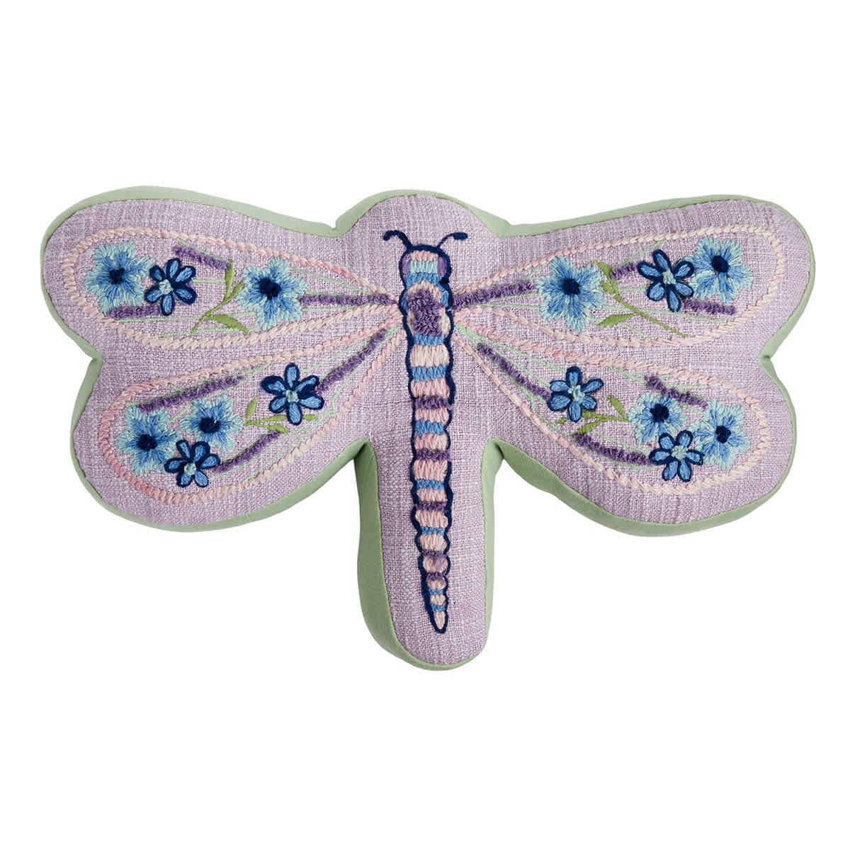 Providence Shaped Dragonfly Outdoor Pillow, 17x11