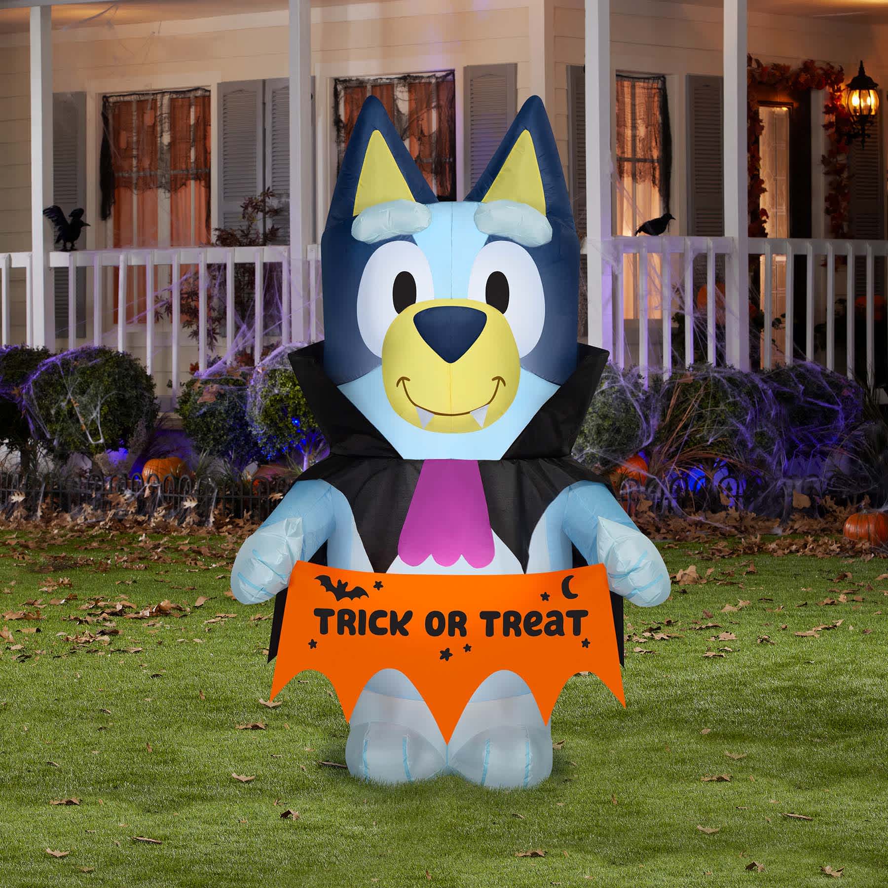Halloween Bluey Inflatable, 6.5'