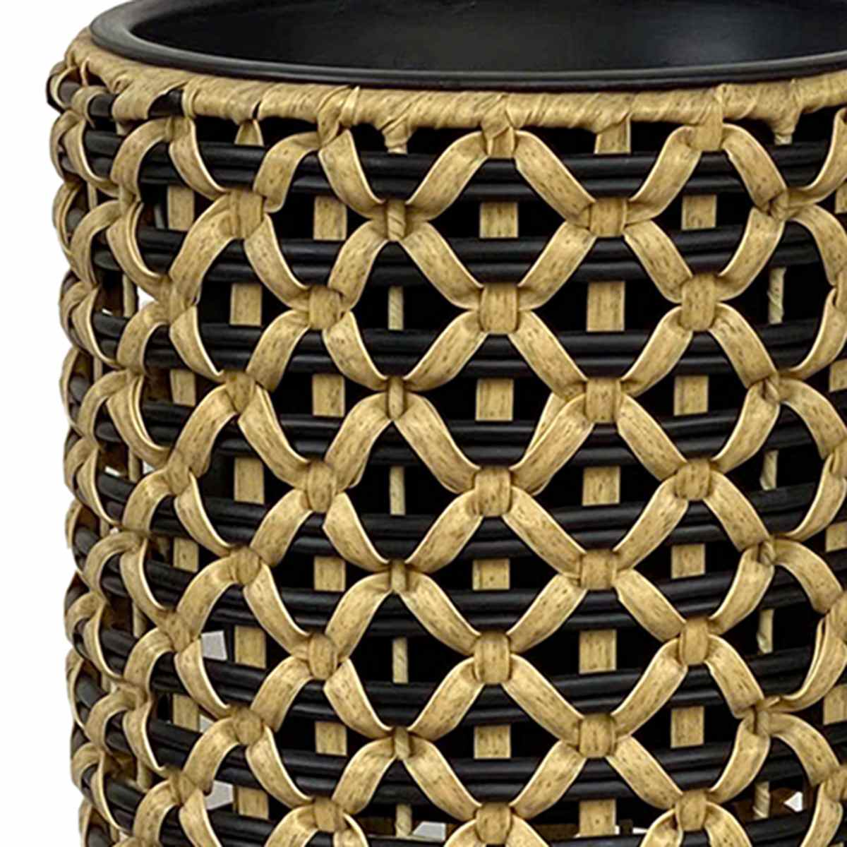 Poly Rattan Outdoor Planter, Large