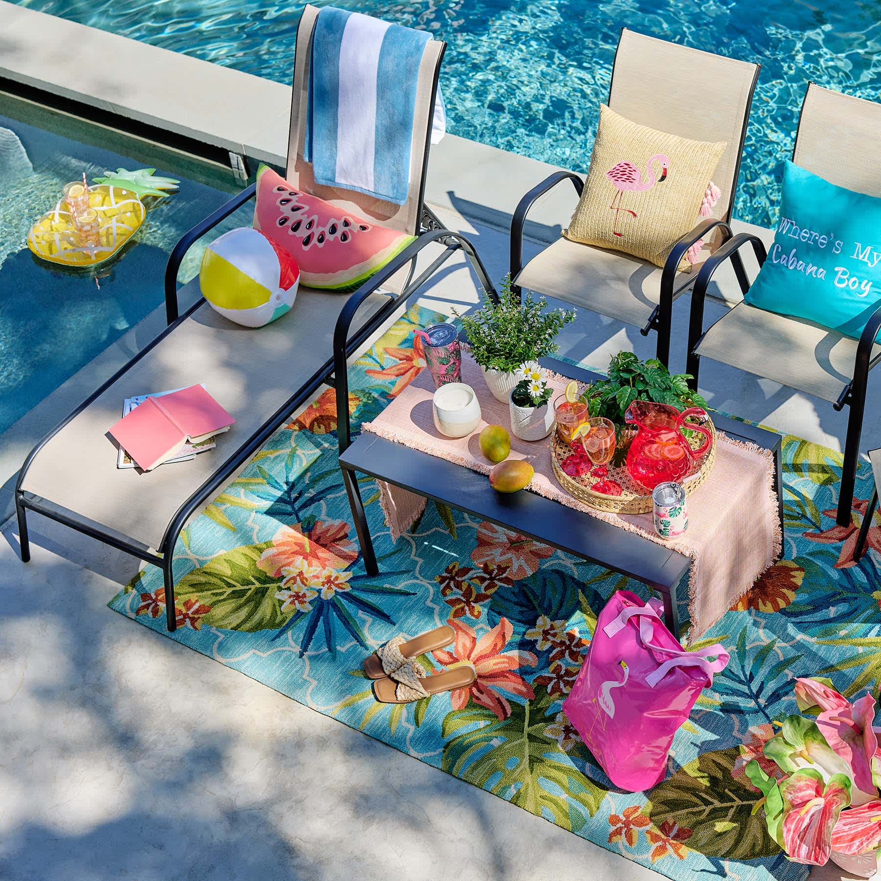 Splash On! Beach Ball Teal