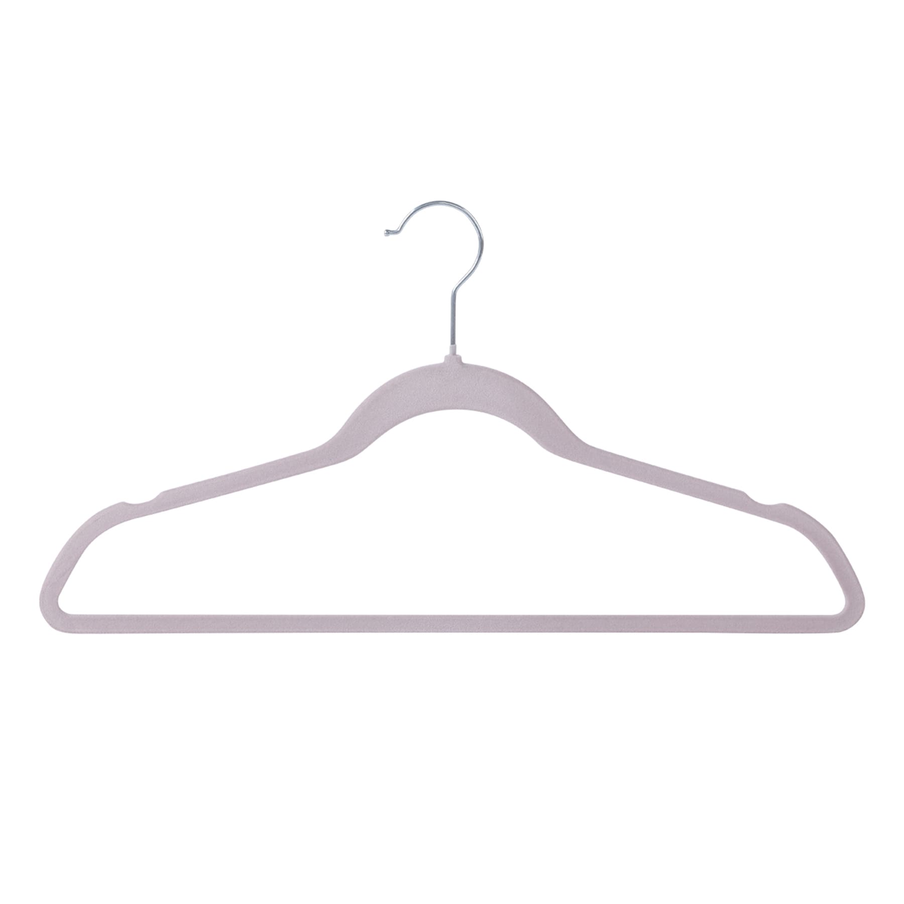25-Pack Iris Velvet Suit Hangers, Mystic Purple
