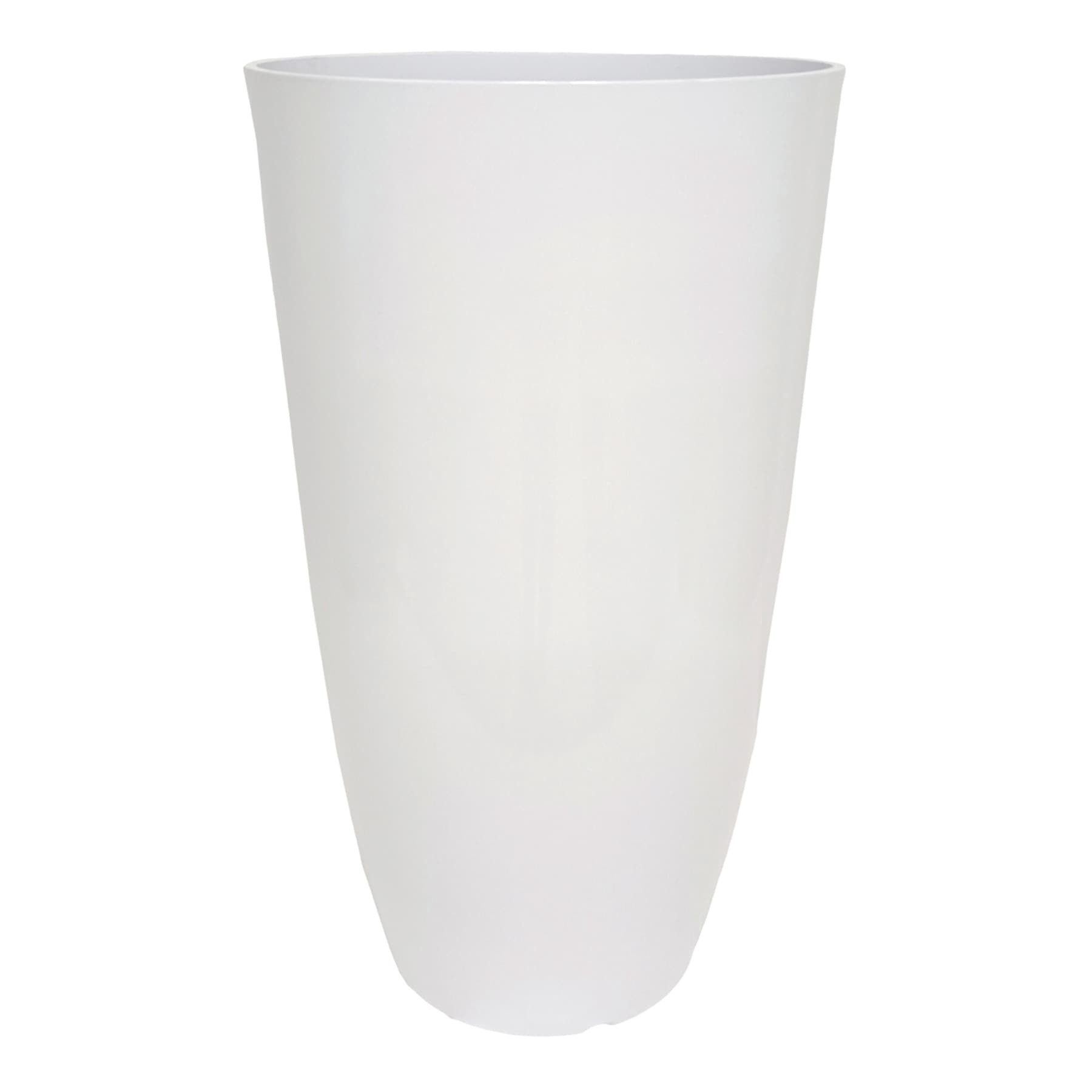 Nora White Outdoor Planter, Medium