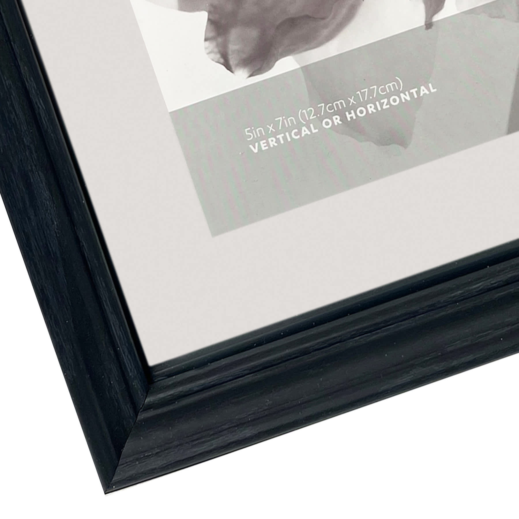 Black Ornate Floating Wall Frame, 8x10