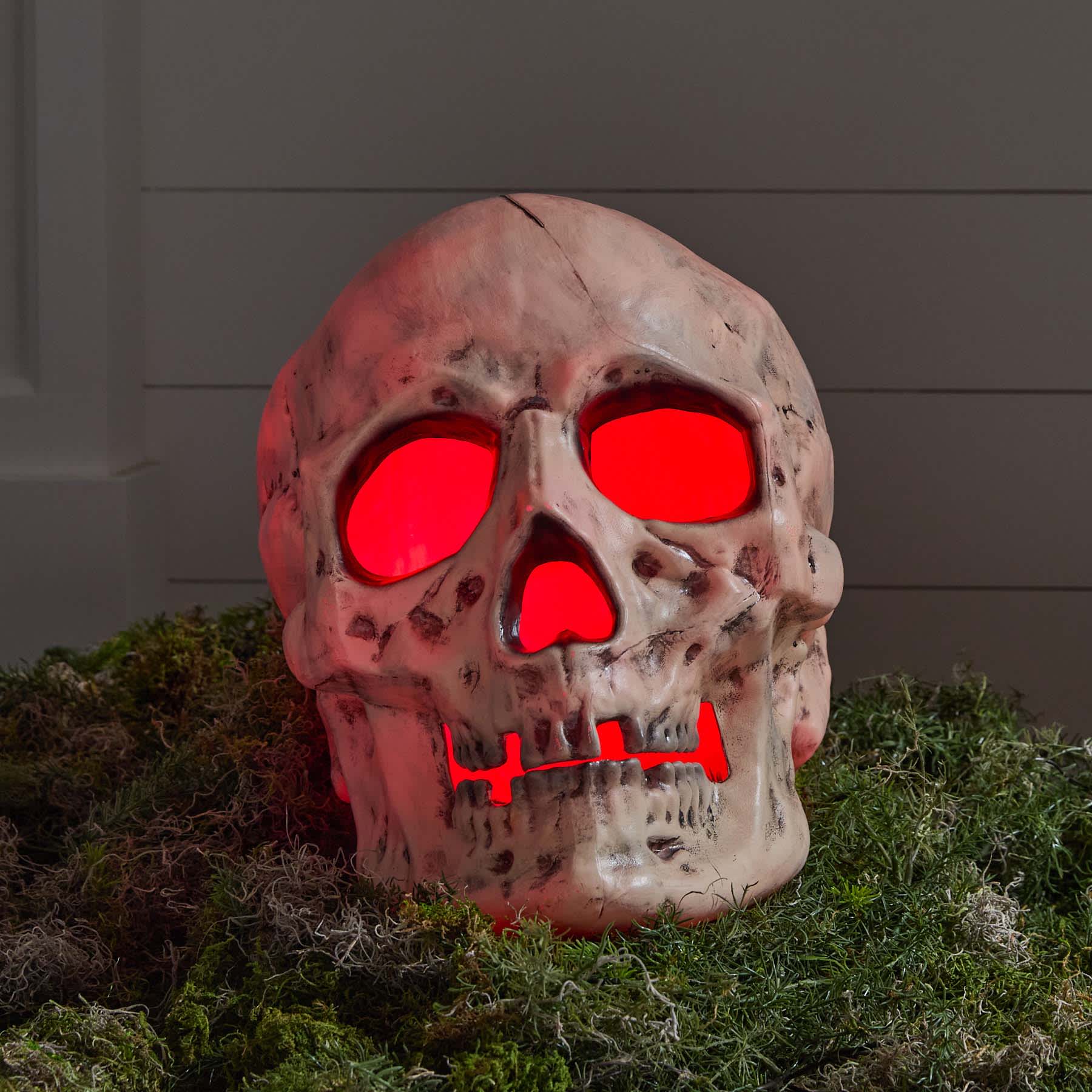 LED Skull Blow Mold, 16"