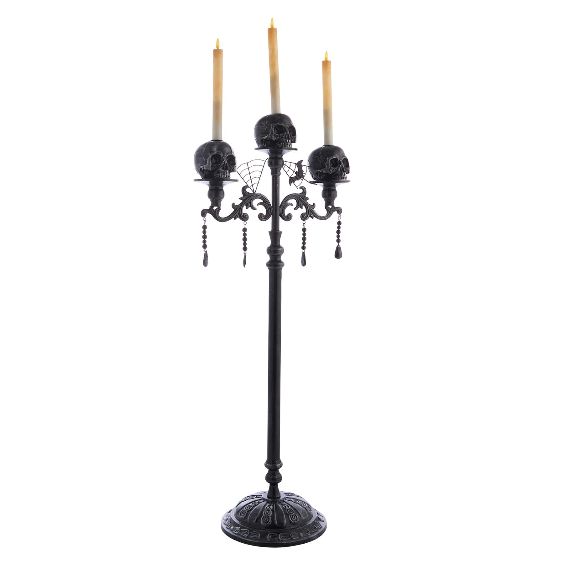 Midnight Shadows Halloween Candelabra, 4'
