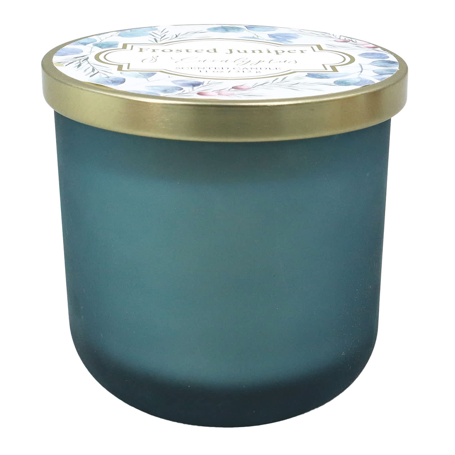 Frosted Juniper & Eucalyptus Scented Jar Candle, 11oz