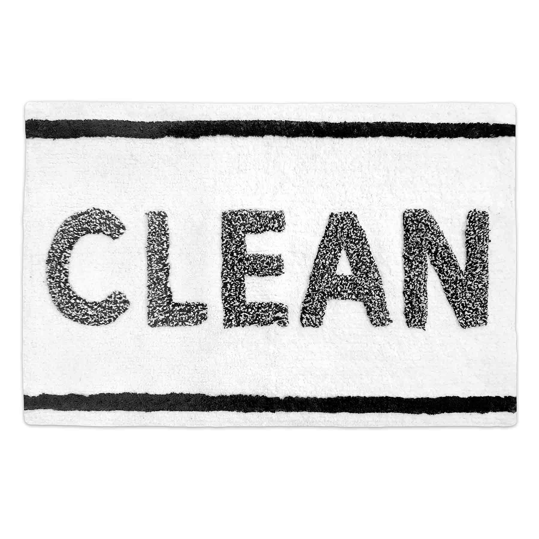 Clean Tufted Bath Rug, 20x30