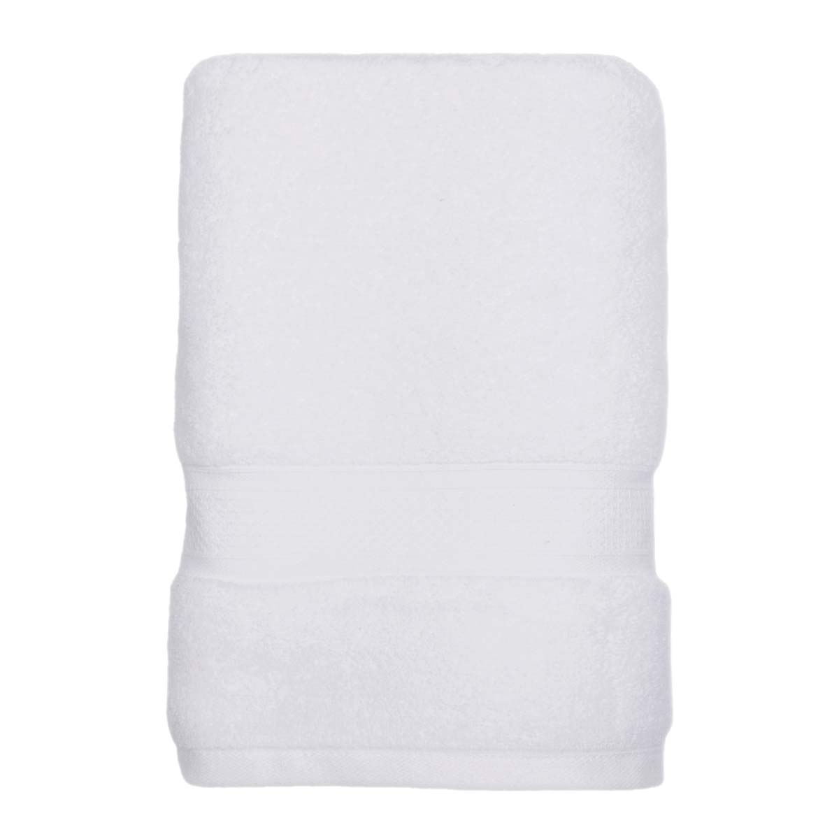 Providence Luxury White Bath Sheet, 33x64
