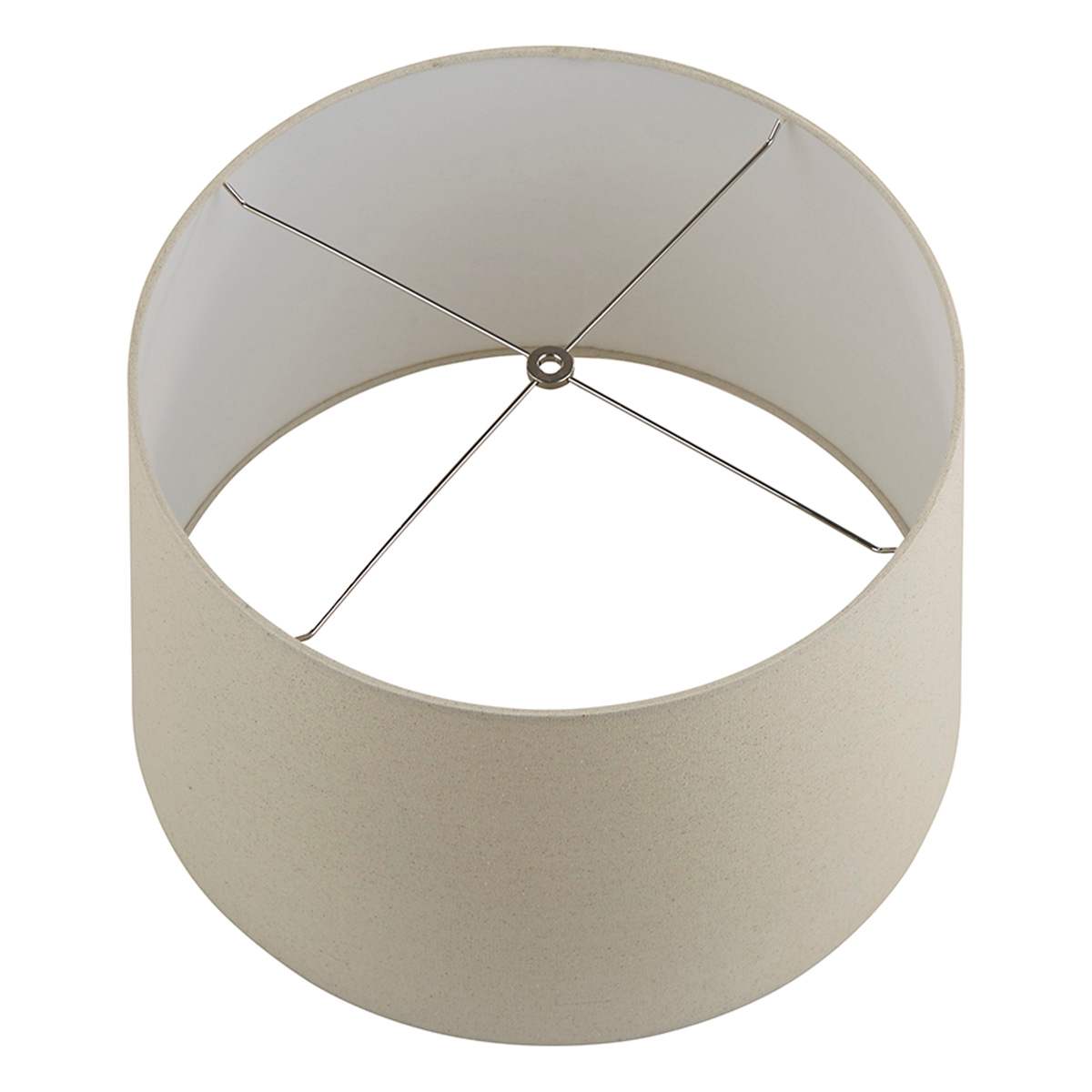 Oatmeal Slub Oversized Tapered Drum, 19"