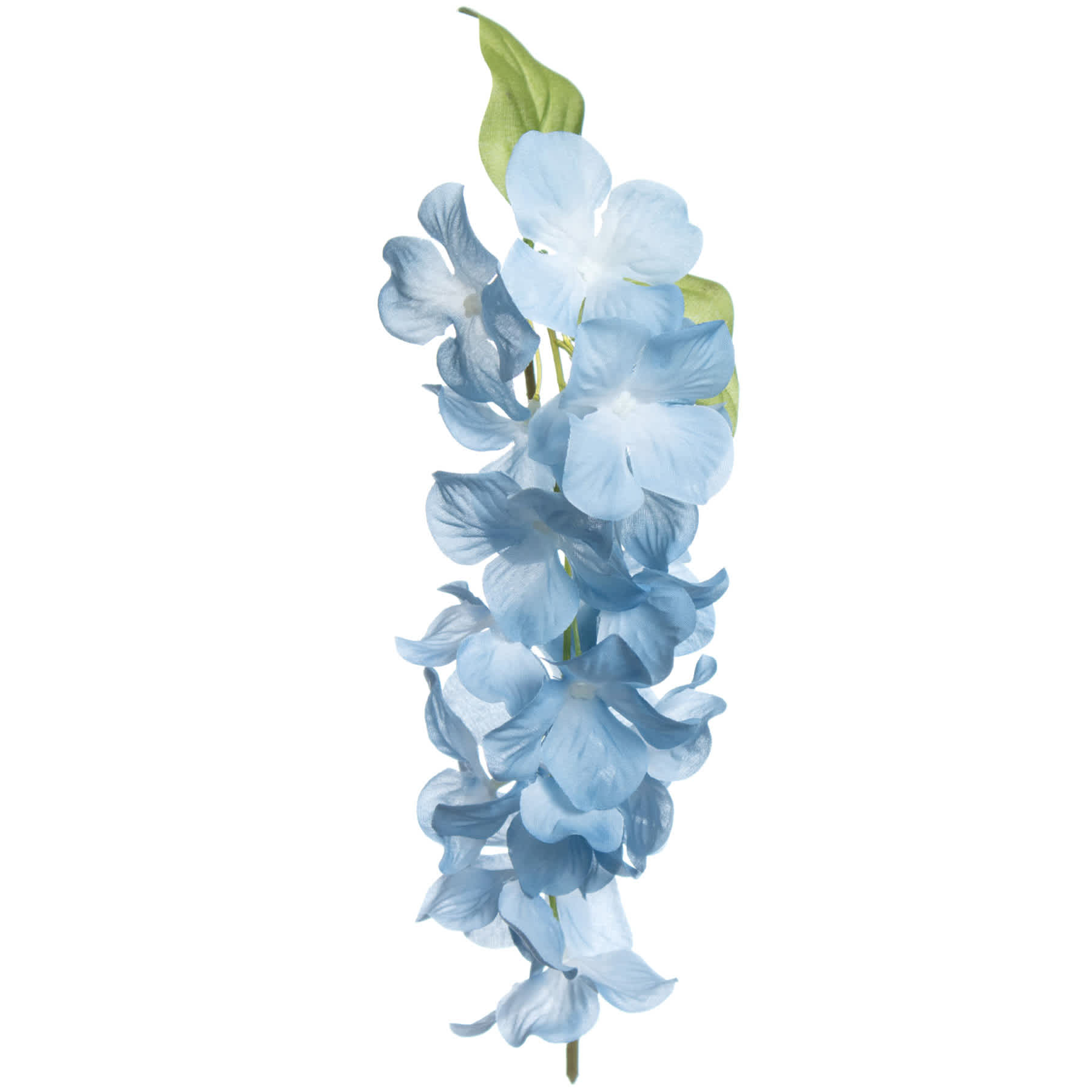 Blue Hanging Hydrangea Pick, 18"