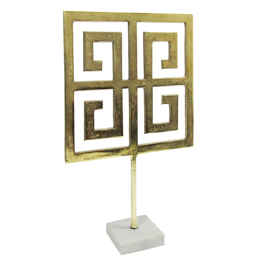 Providence Key Scroll Sculpture Table Decor, 19"