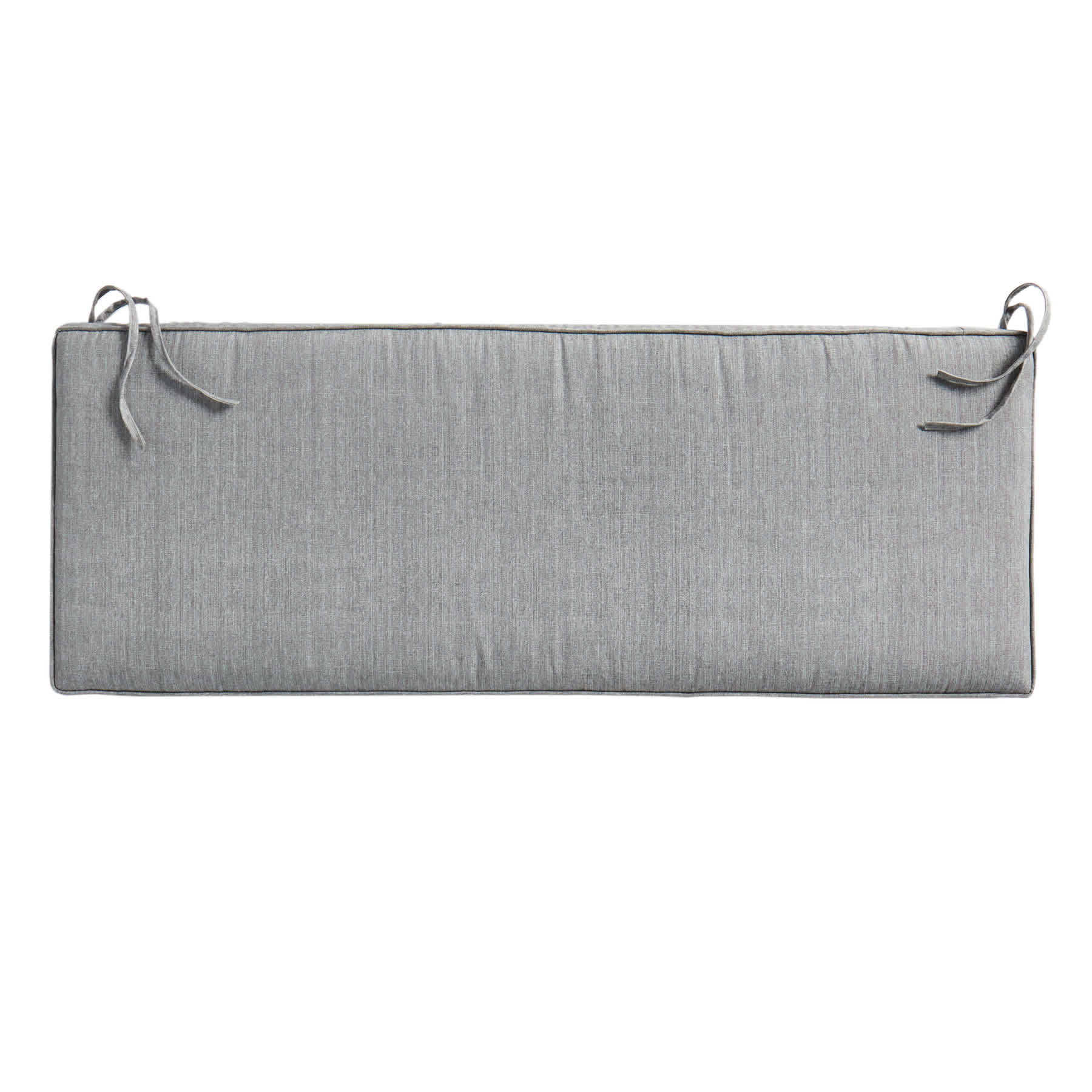 Tahiti Silver Outdoor Bench Cushion