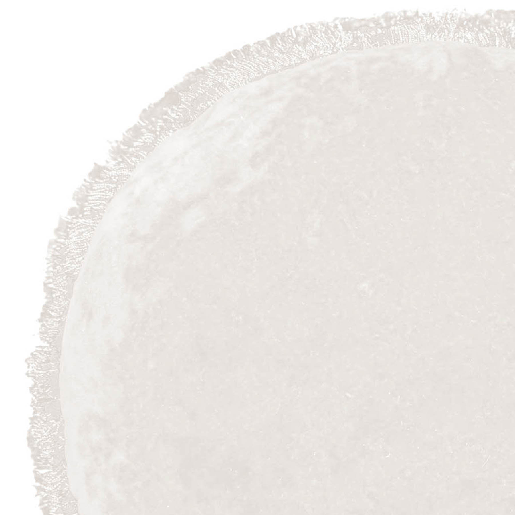 Providence Cream Round Throw Pillow with Fringe, 16"