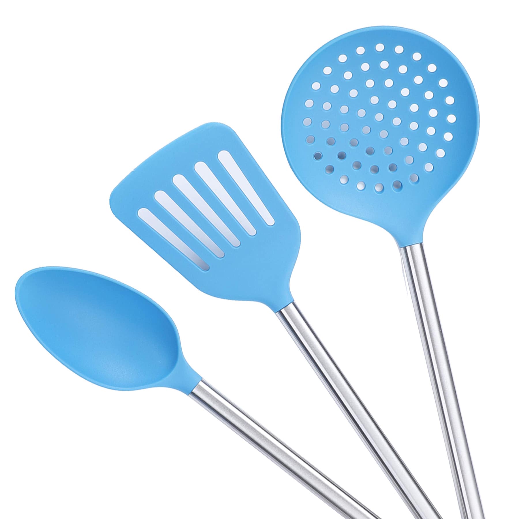 5-Piece Nylon Kitchen Tool Set, Blue