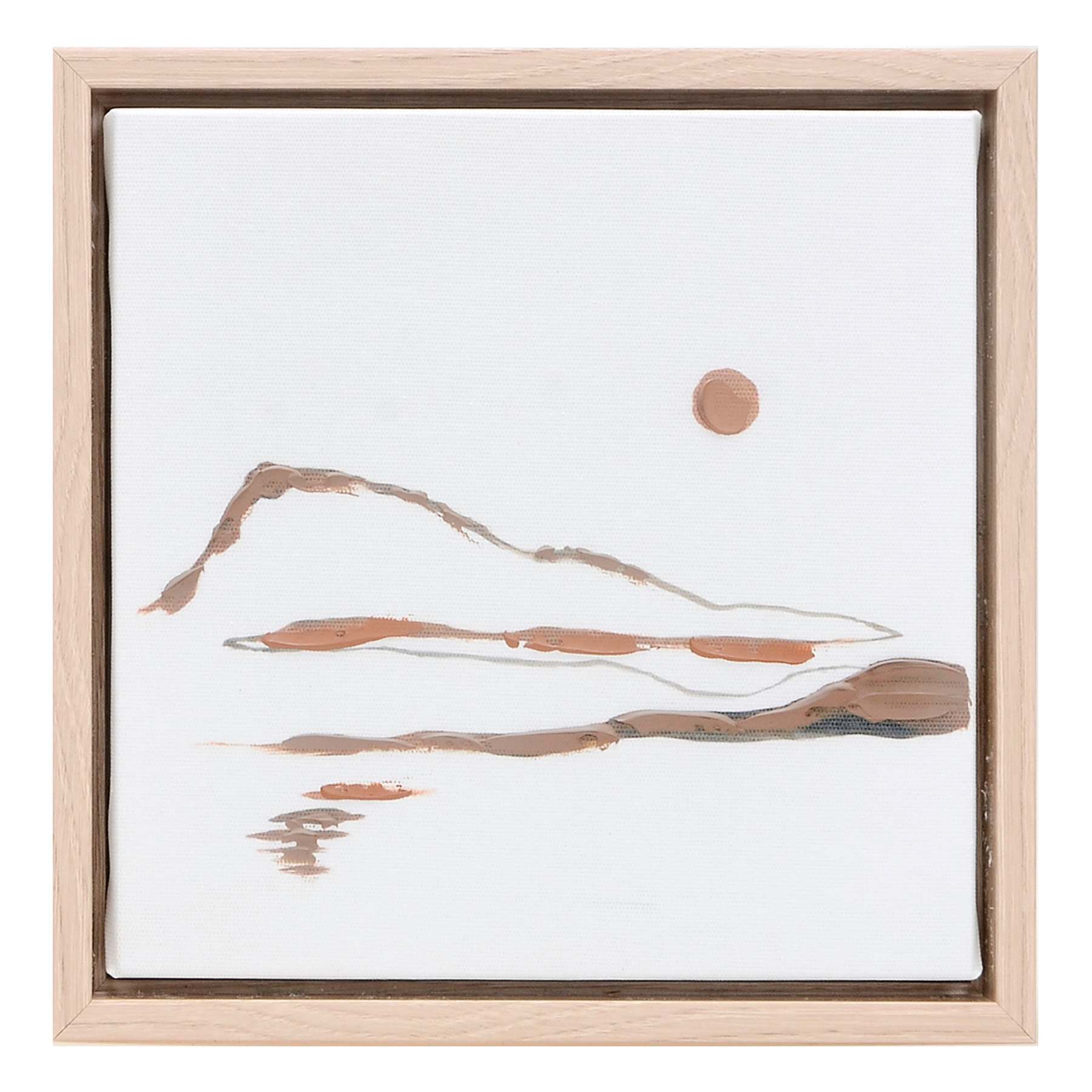 Crosby St. Mountains Framed Canvas, 7"
