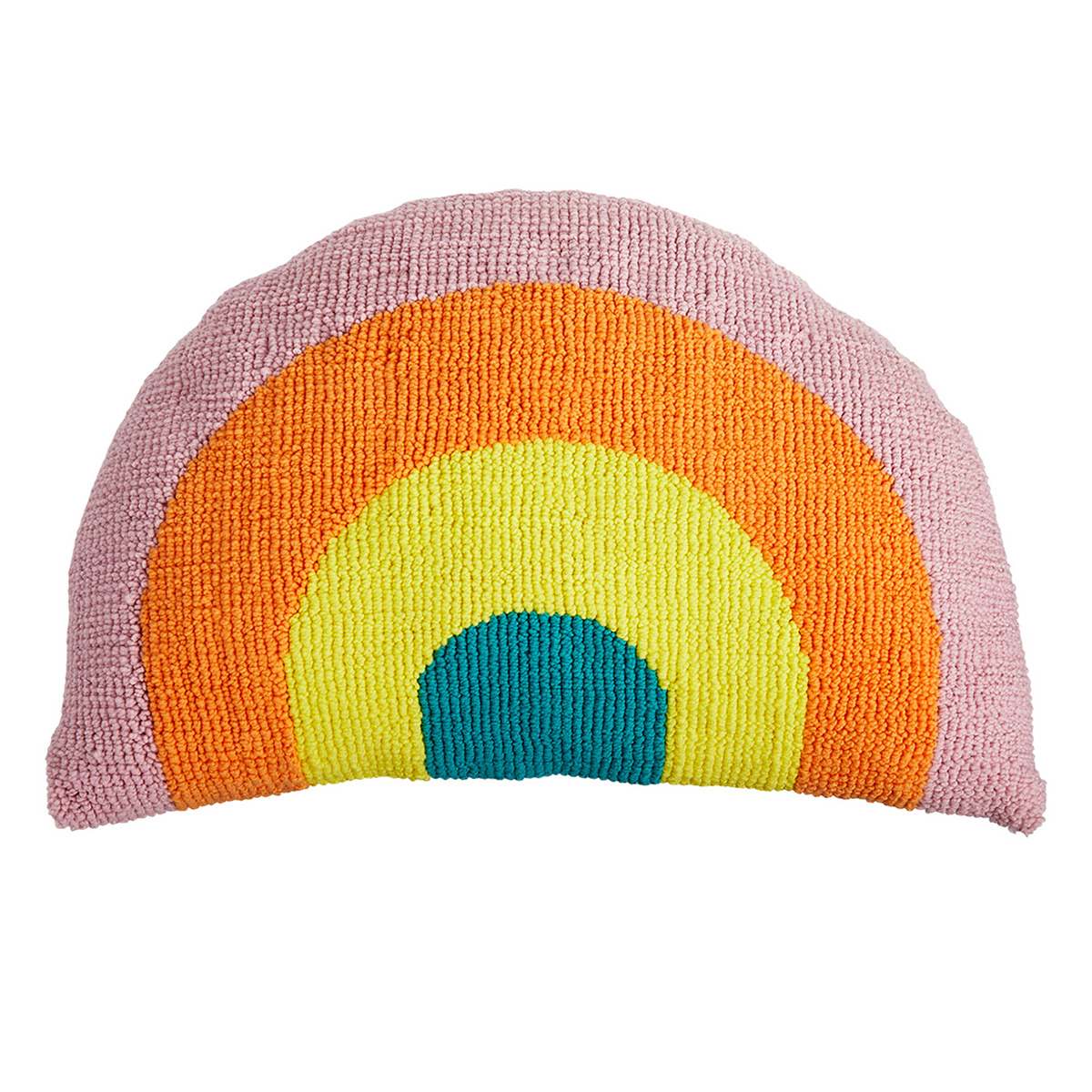 Oh Joy! Shaped Rainbow Outdoor Throw Pillow, 13x20