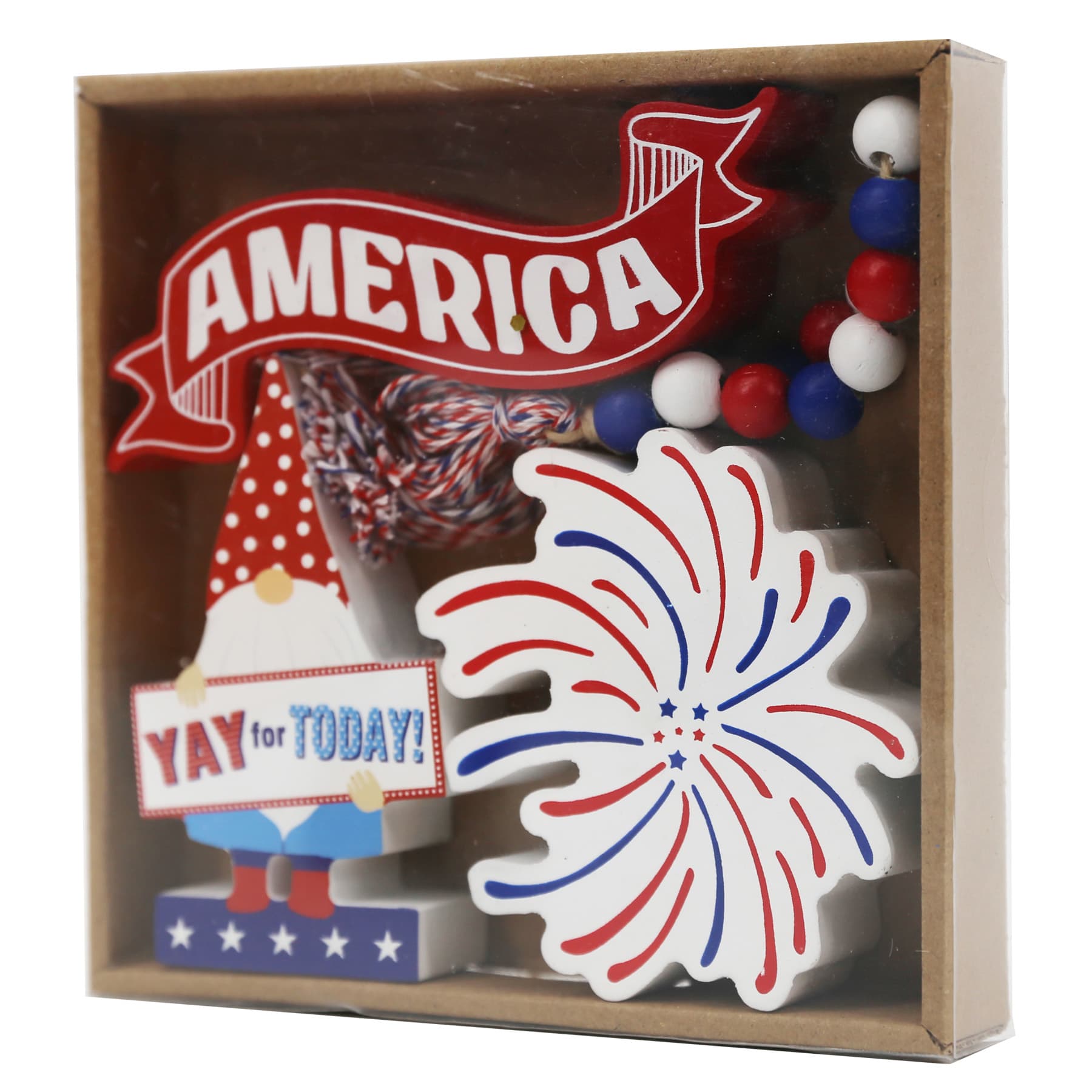 Patriotic Decor, 9"