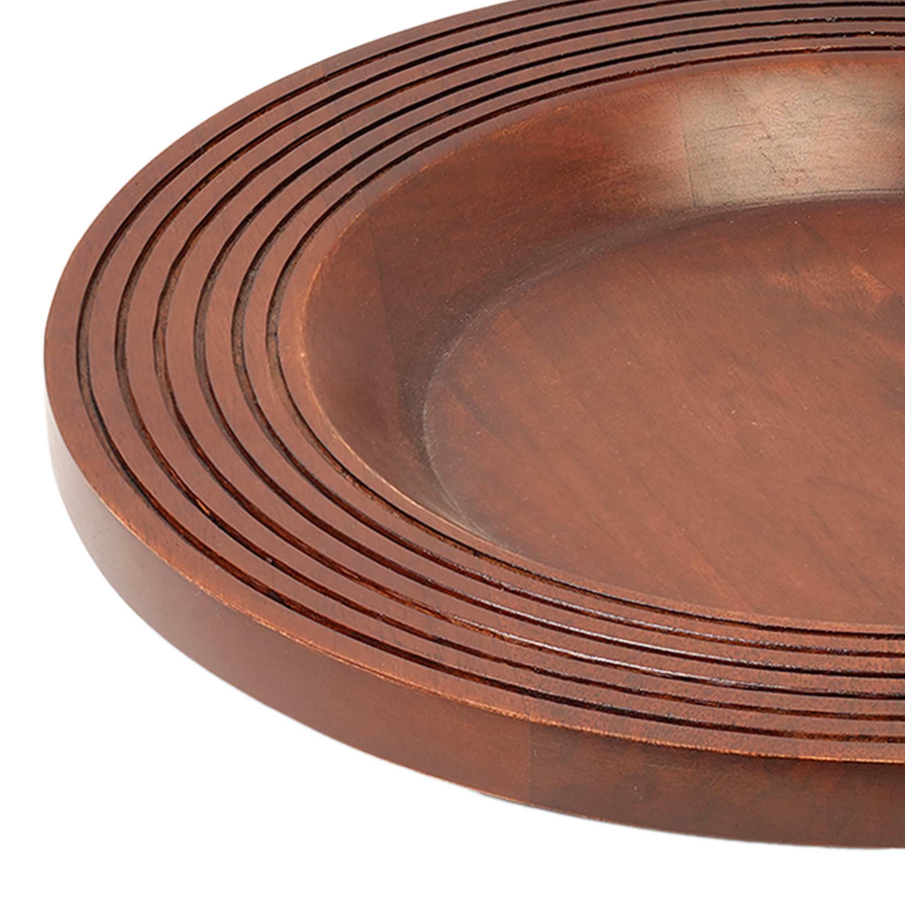 Crosby St. Etched Wood Charger Plate