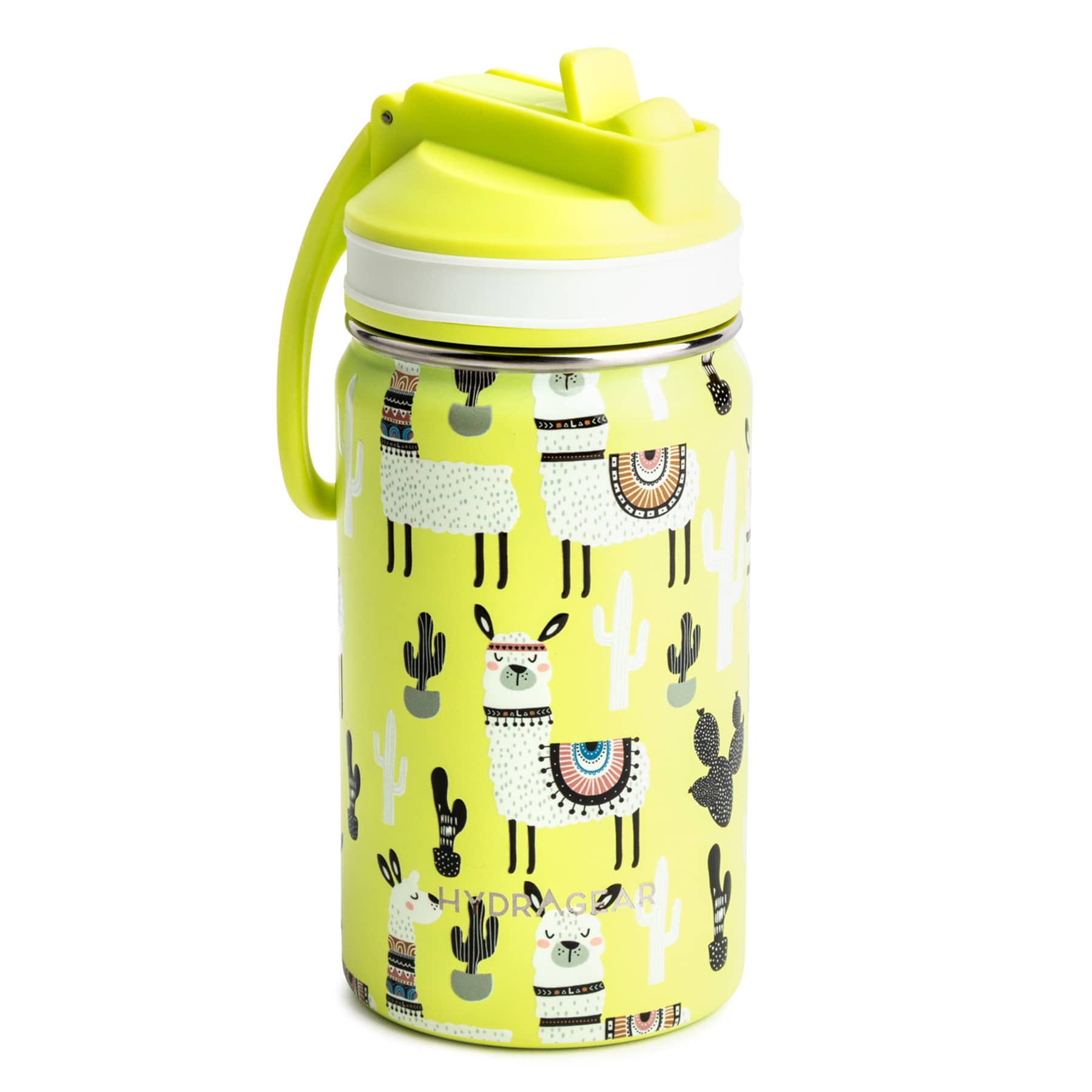 Kids Llama Print Antic Bottle, 13oz