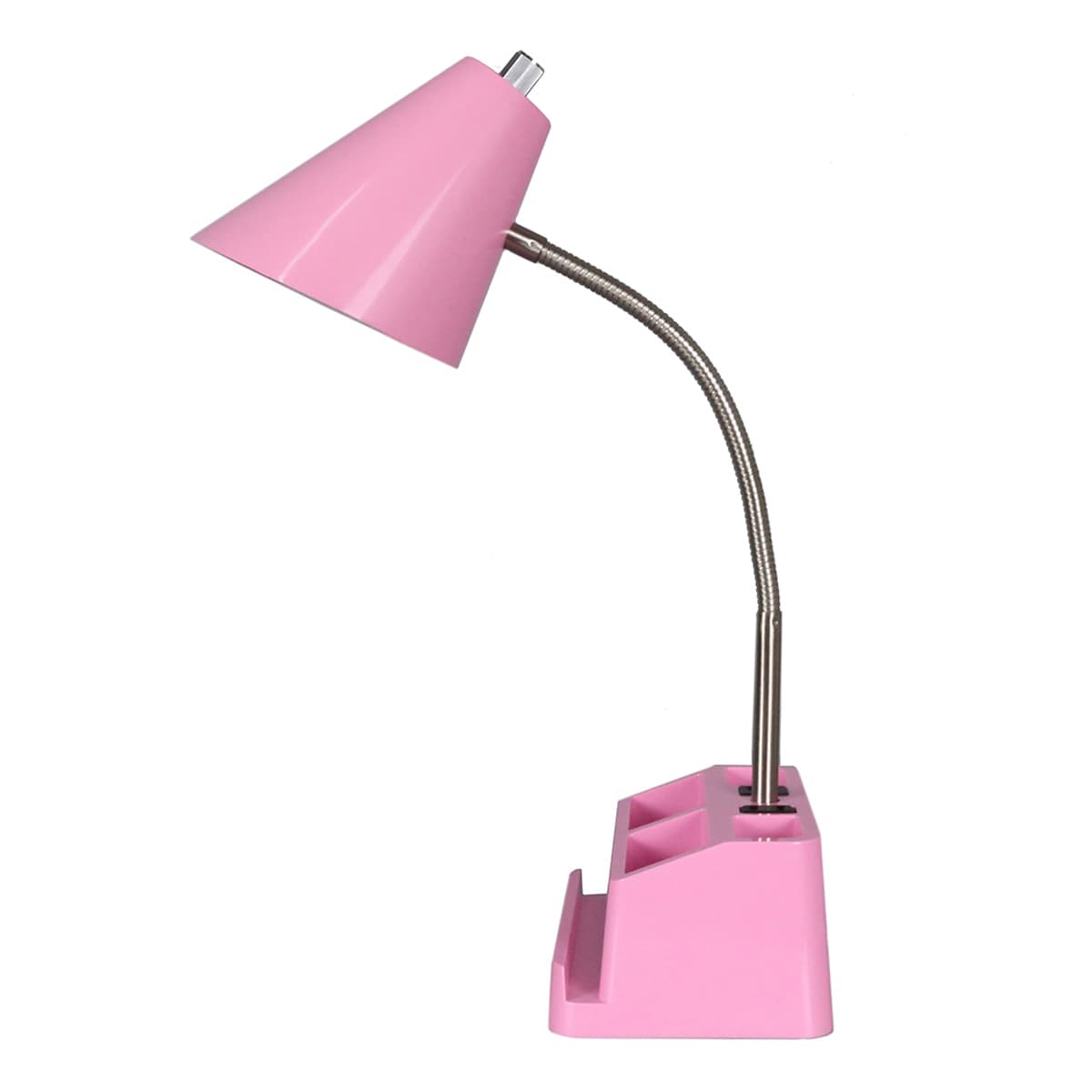 Pink Task Organizer with USB, 16"