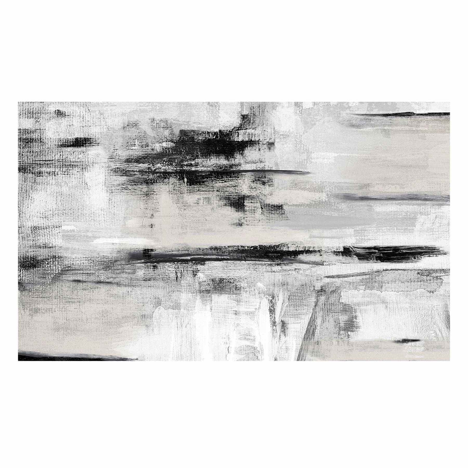 Black & Grey Canvas Wall Art, 60x36