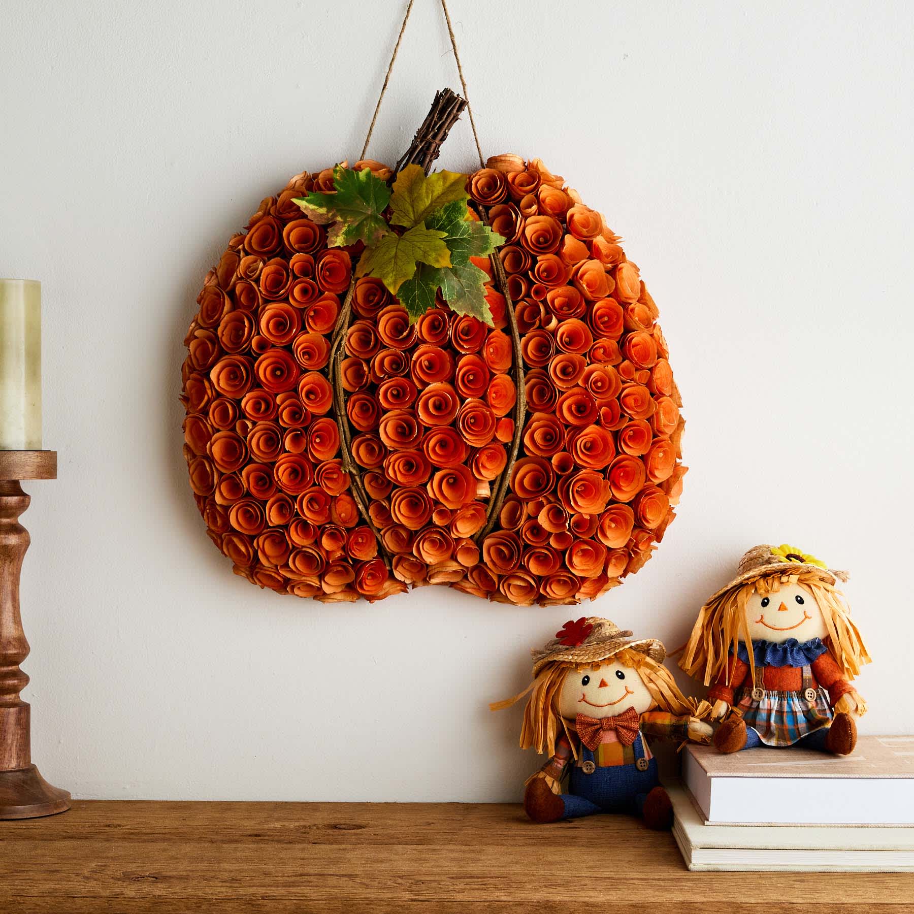 Scarecrow Girl Table Decor, 6.7"