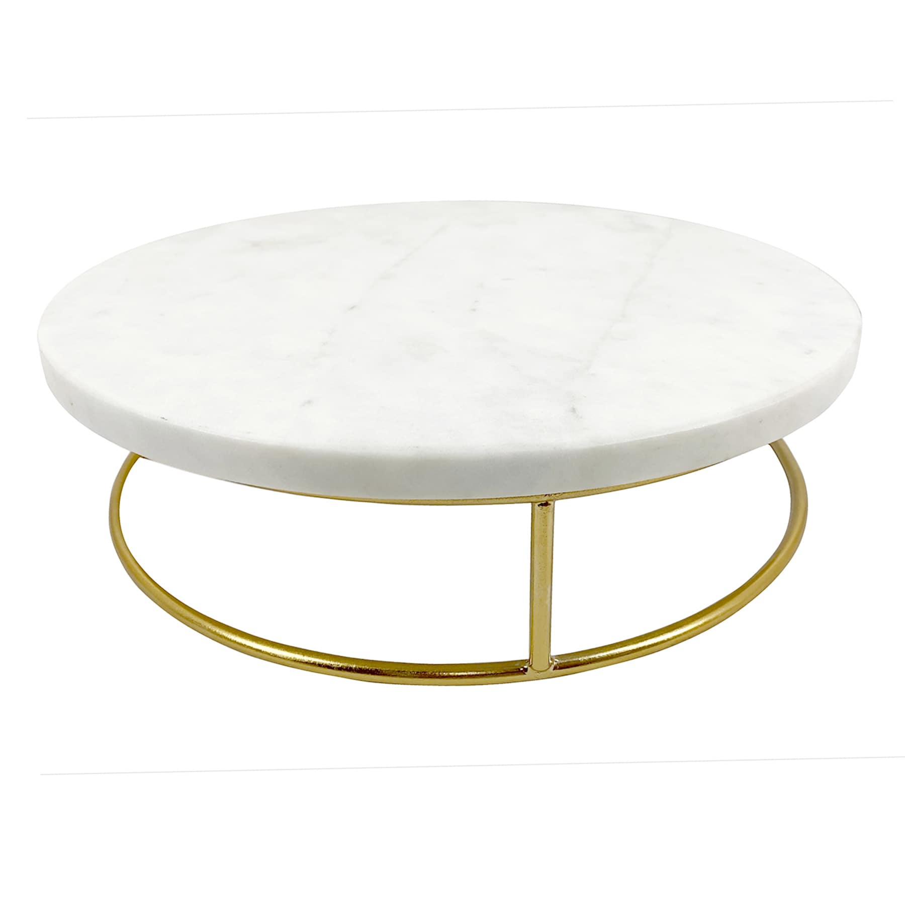 Marble Cake Stand, 12x4