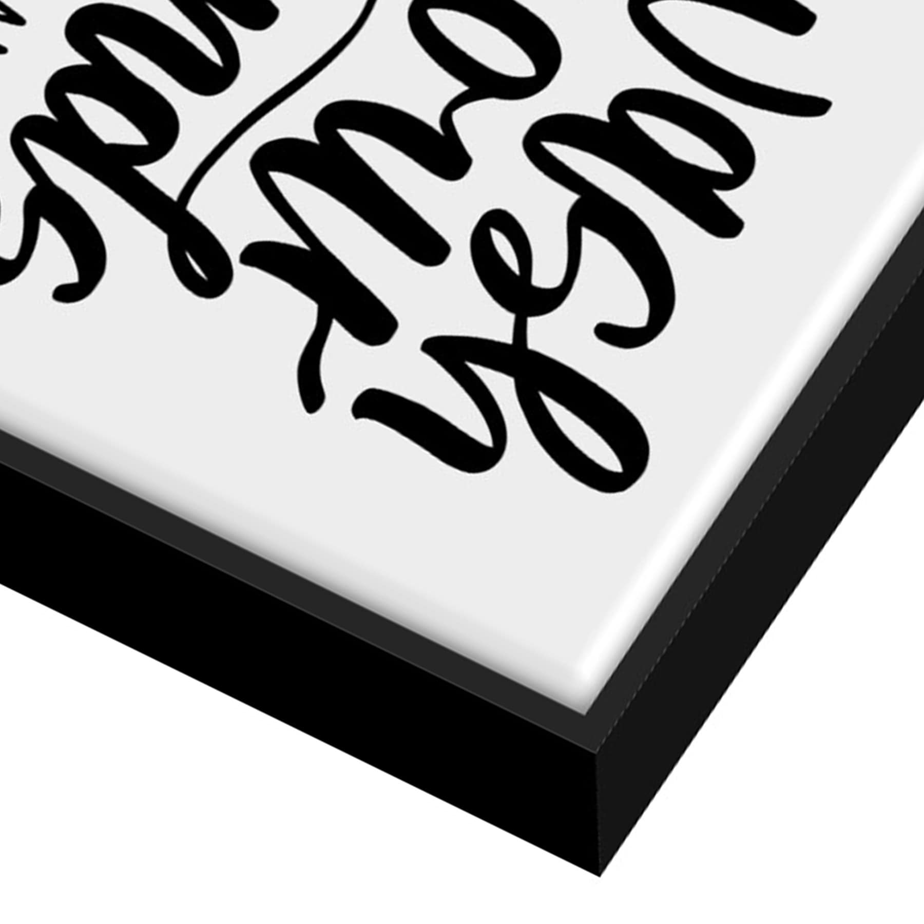 Wash Your Hands Block Sign, 8"