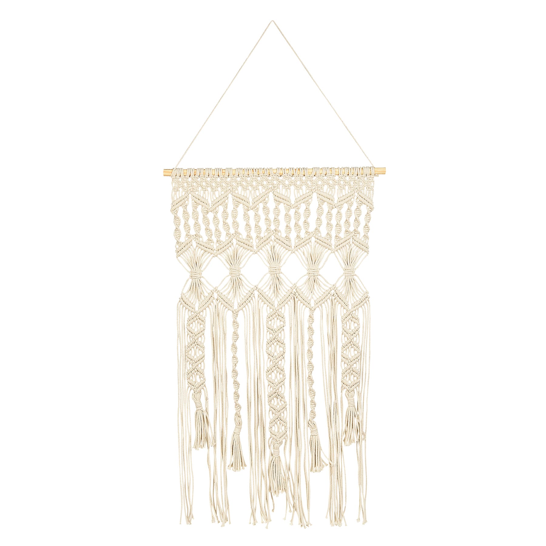 Natural Wall Hanging Tapestry, 17x30