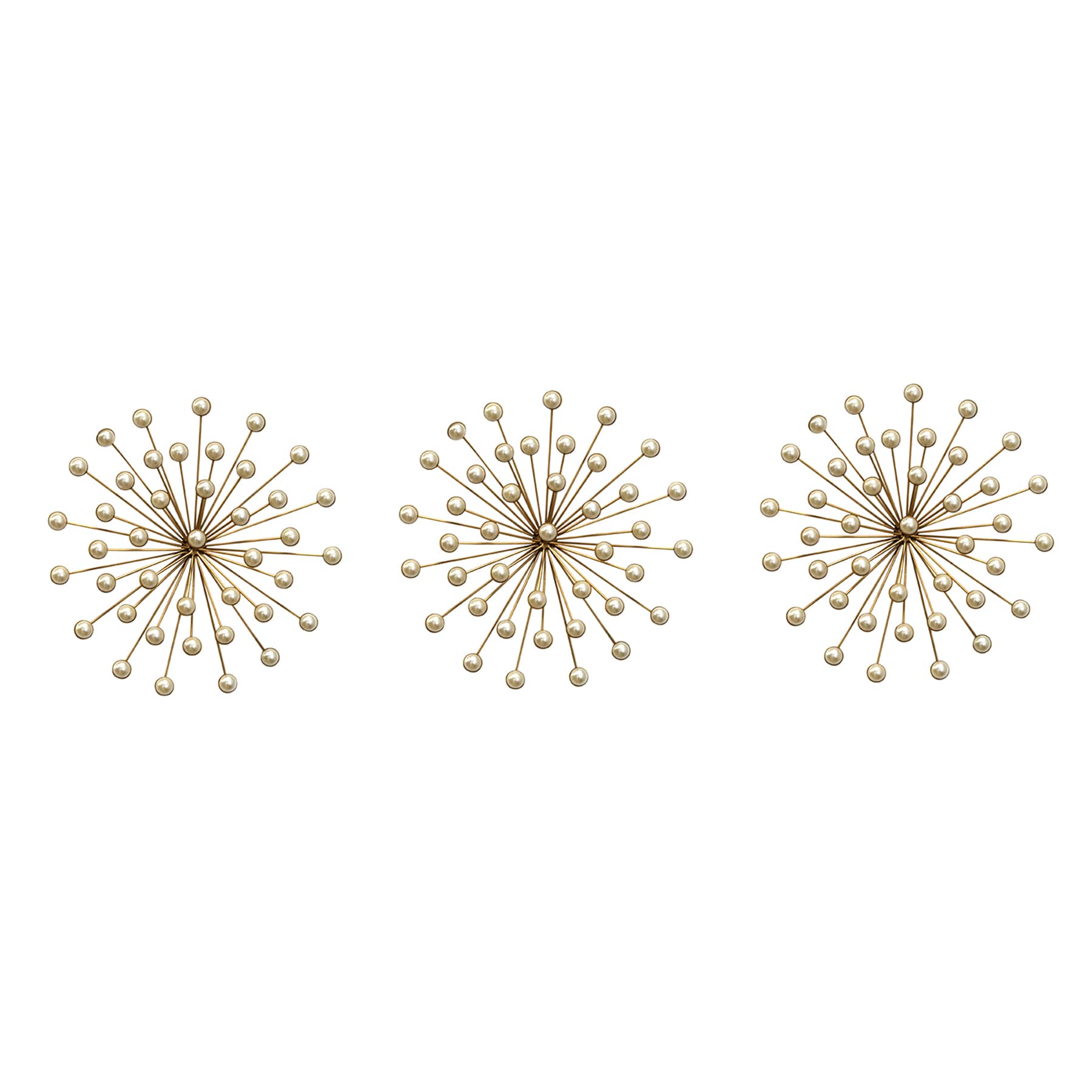 Providence Set of 3 Gold Wall Burst