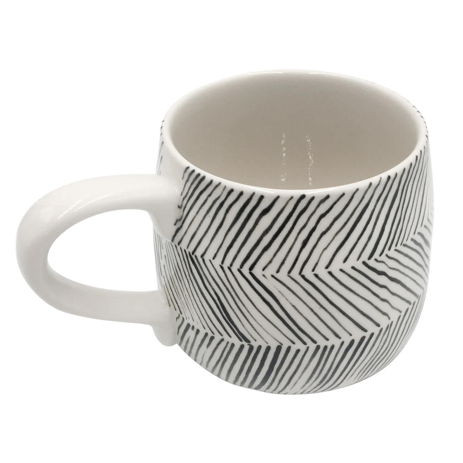 Lovely Herringbone Print Mug