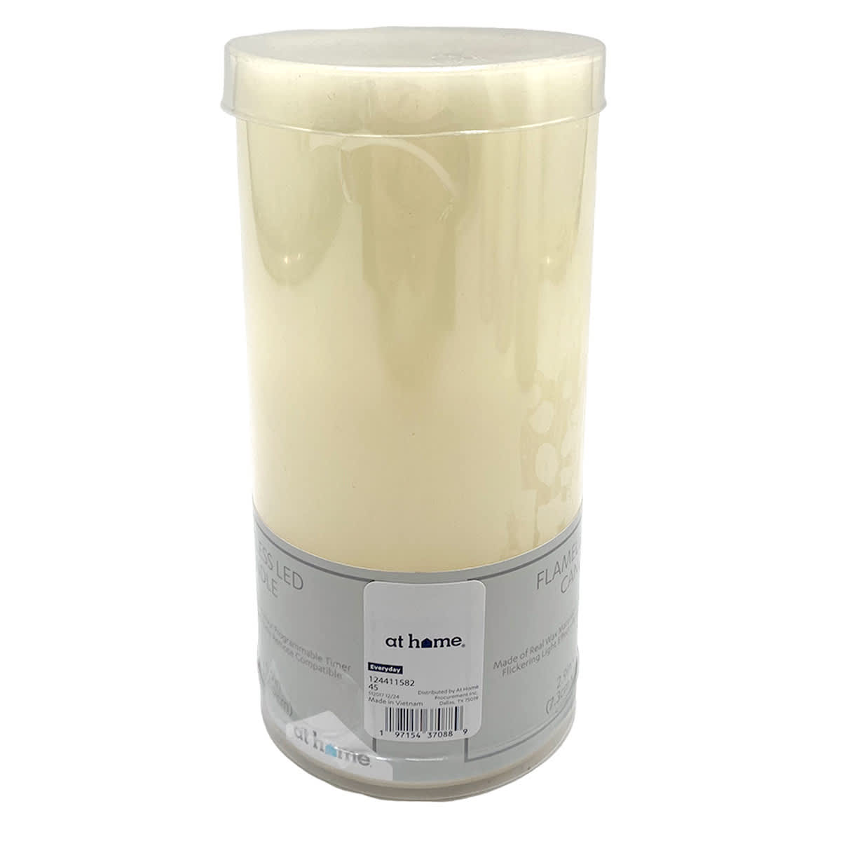 3x6 Ivory Pillar Candle