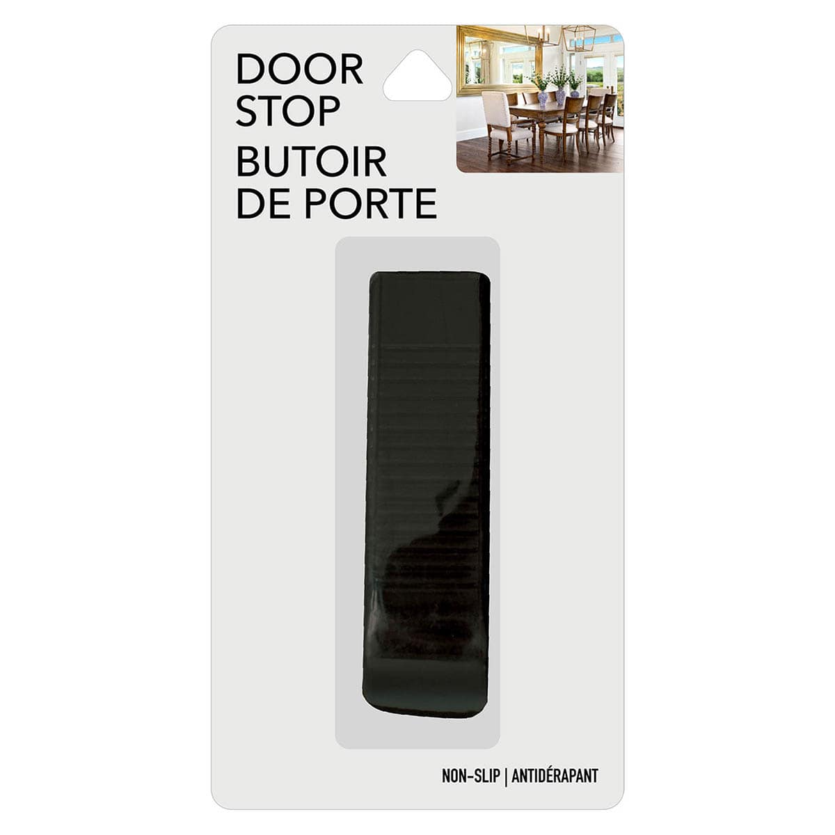 Tapered Door Stop Brown